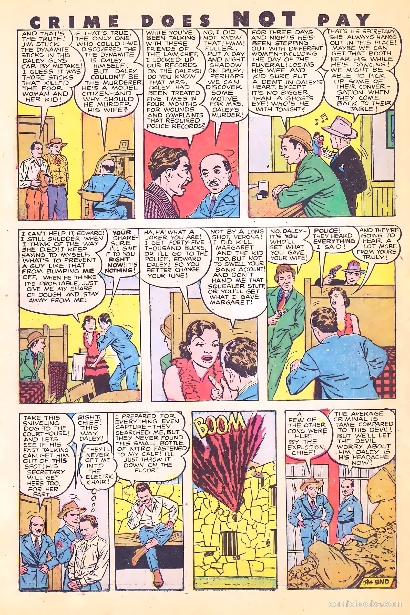 Crime Does Not Pay #70 (1942) — page 37 of 53