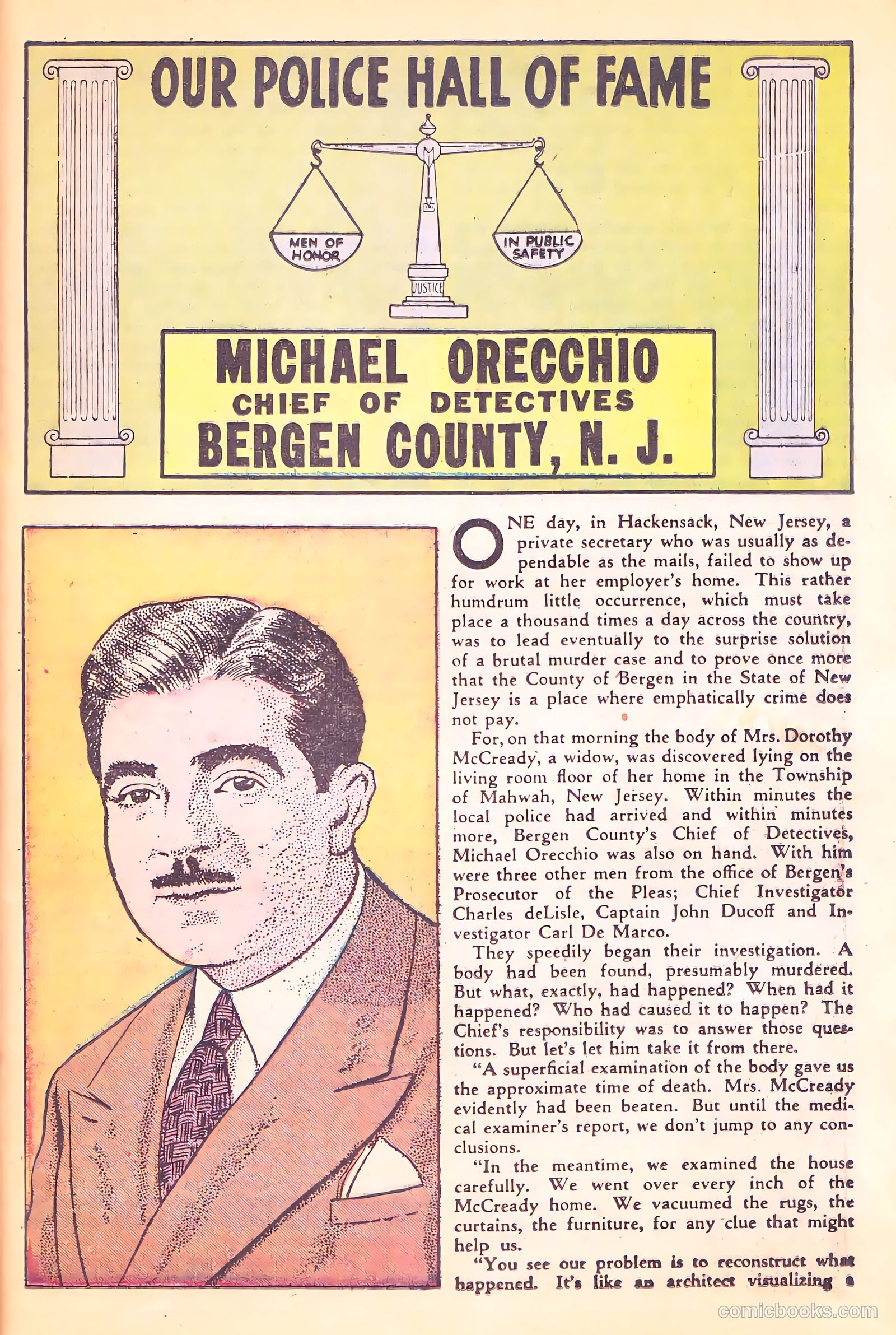 Crime Does Not Pay #70 (1942) — page 38 of 53