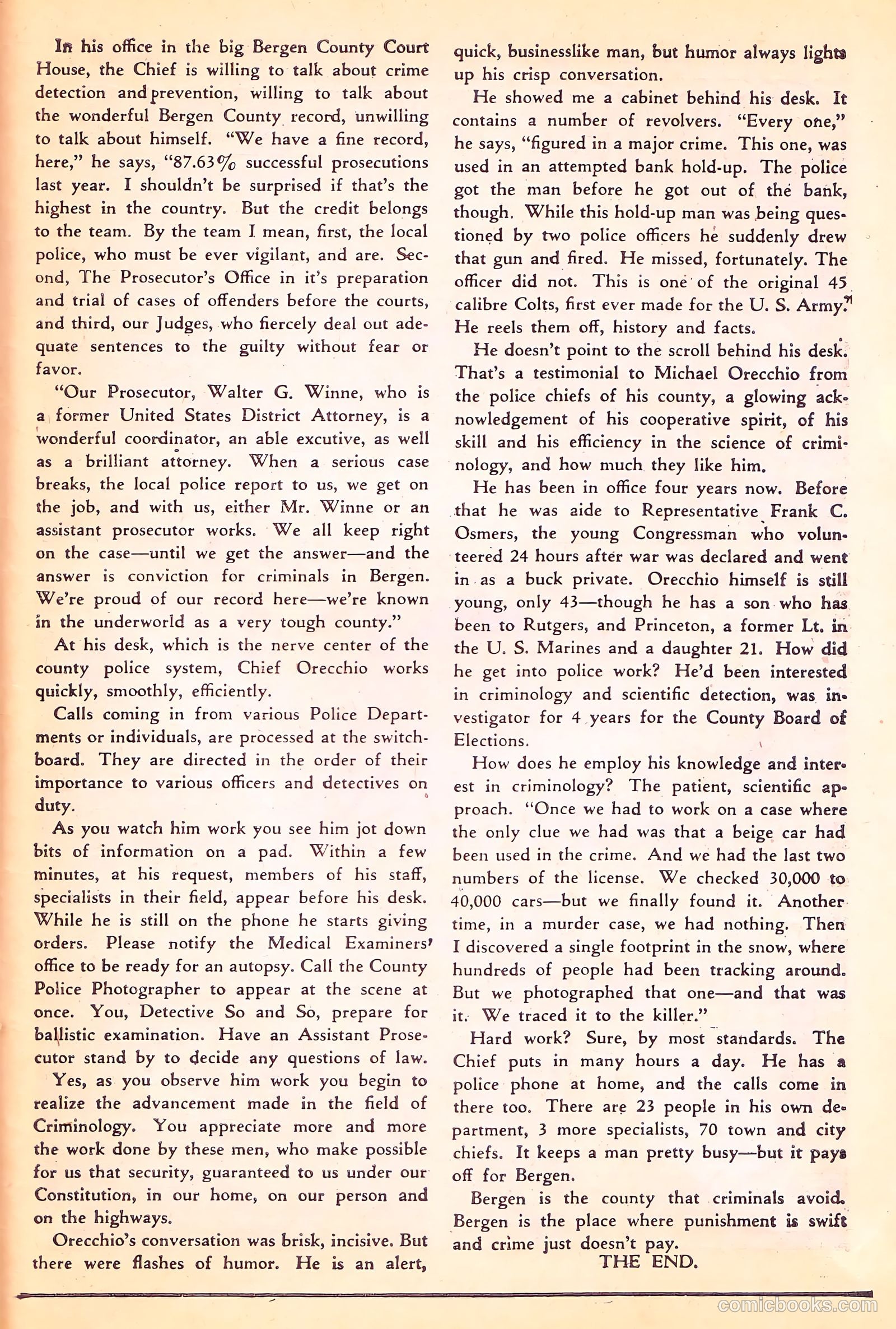 Crime Does Not Pay #70 (1942) — page 40 of 53