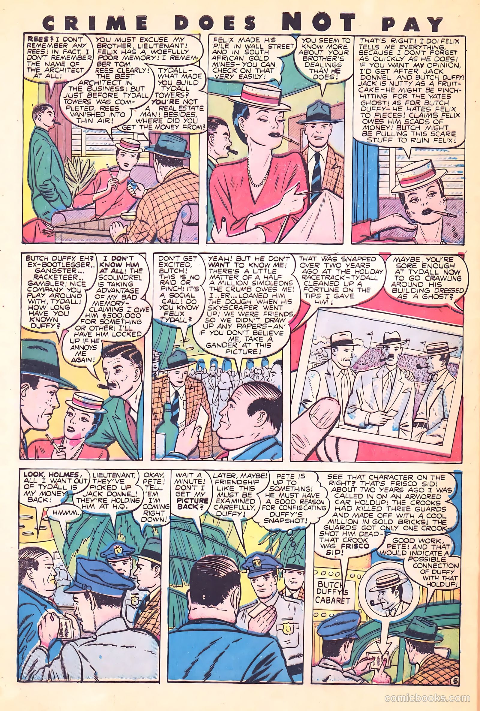 Crime Does Not Pay #70 (1942) — page 45 of 53