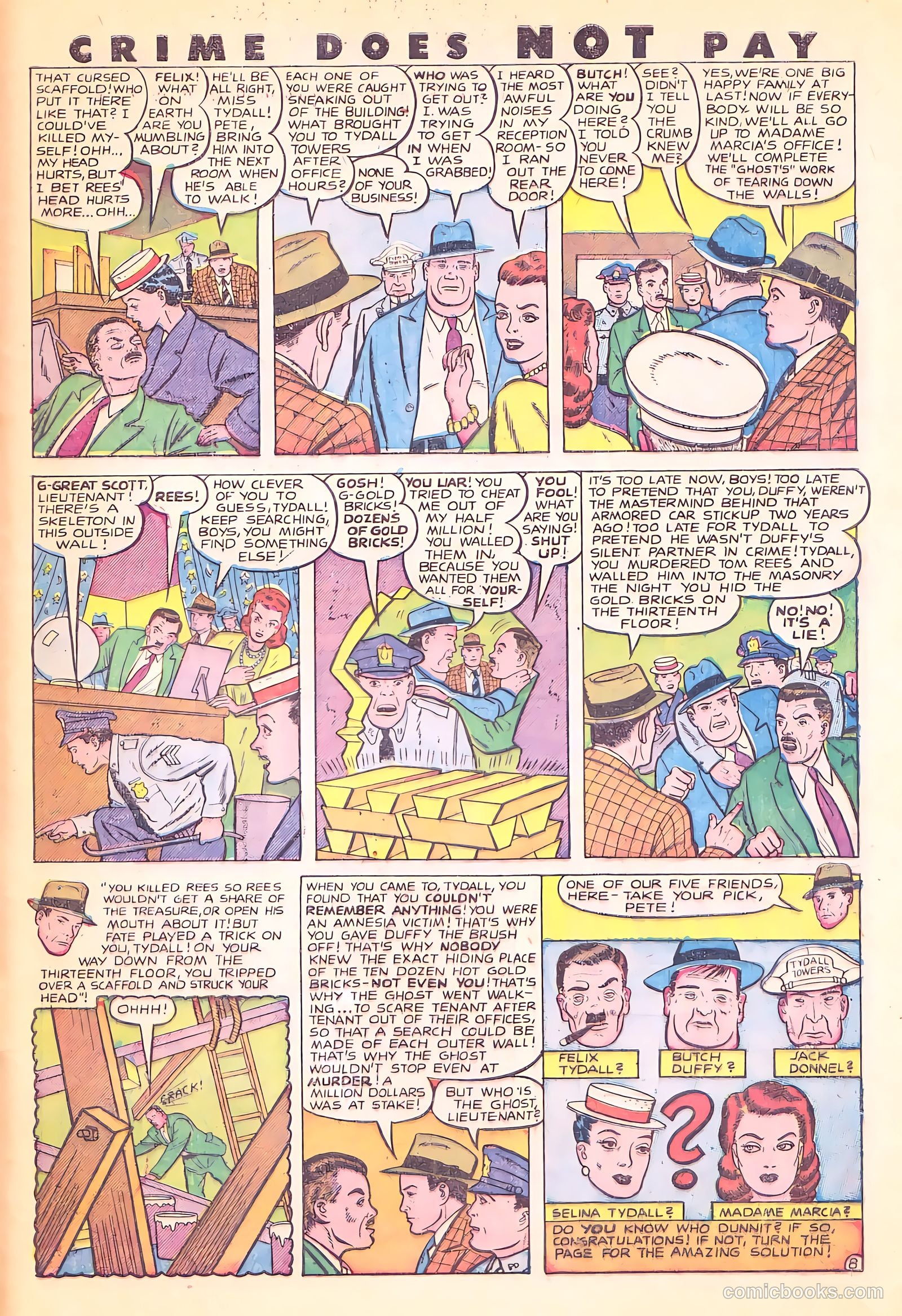 Crime Does Not Pay #70 (1942) — page 48 of 53