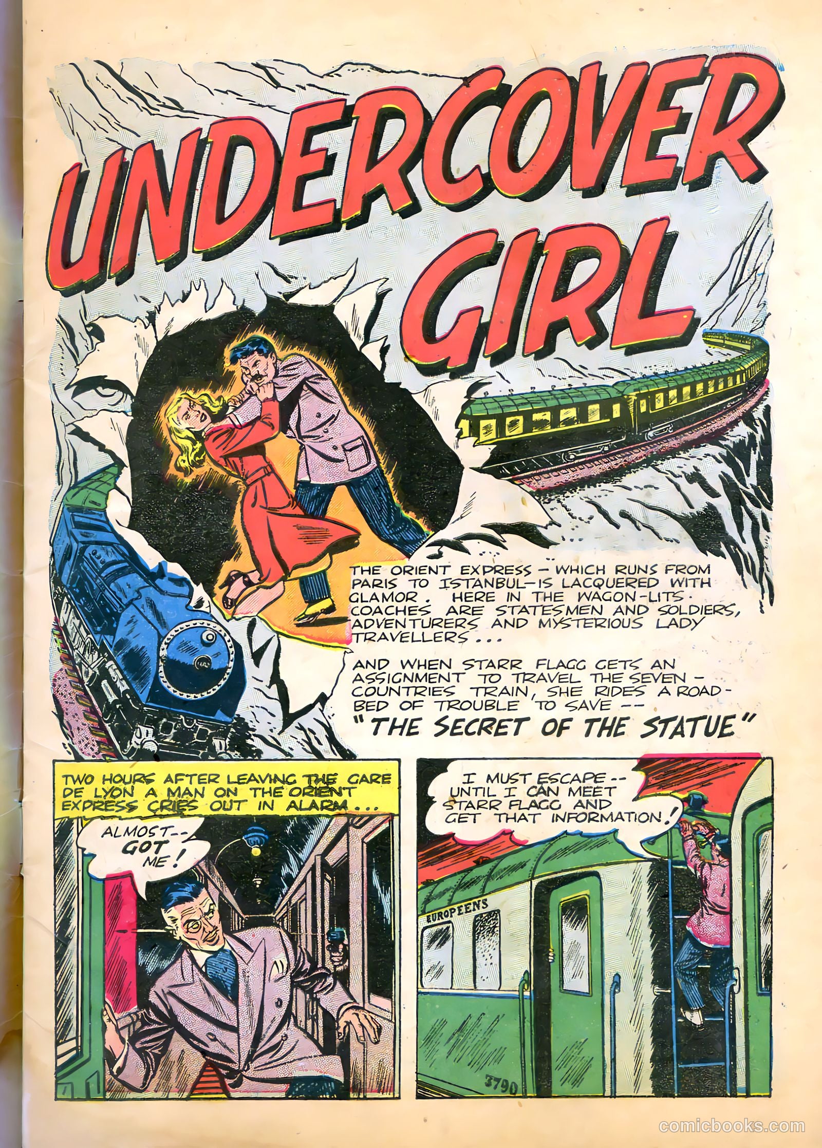 Undercover Girl #6 (1949) — page 3 of 36