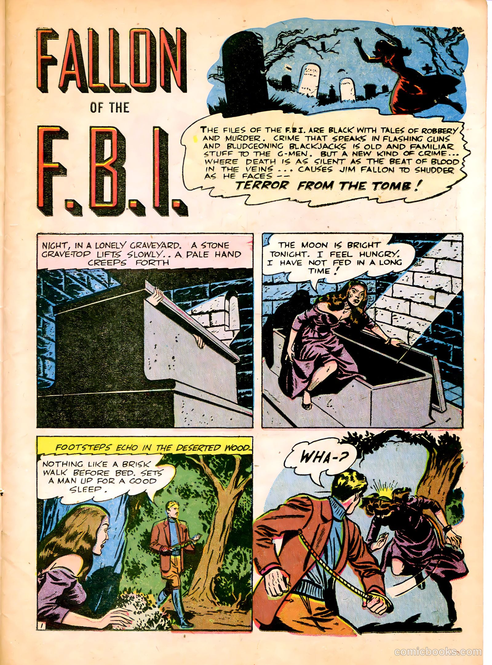 Undercover Girl #6 (1949) — page 11 of 36