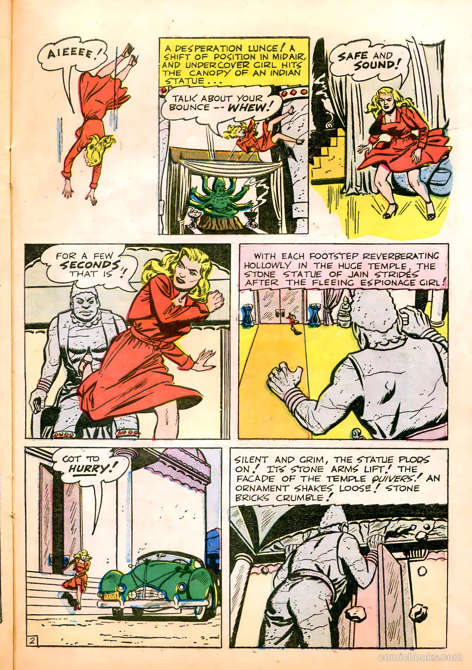 Undercover Girl #6 (1949) — page 27 of 36