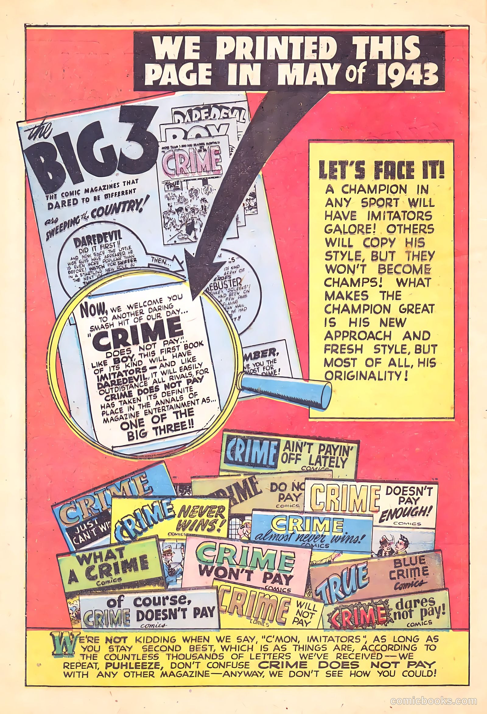 Crime Does Not Pay #62 (1942) — page 4 of 53