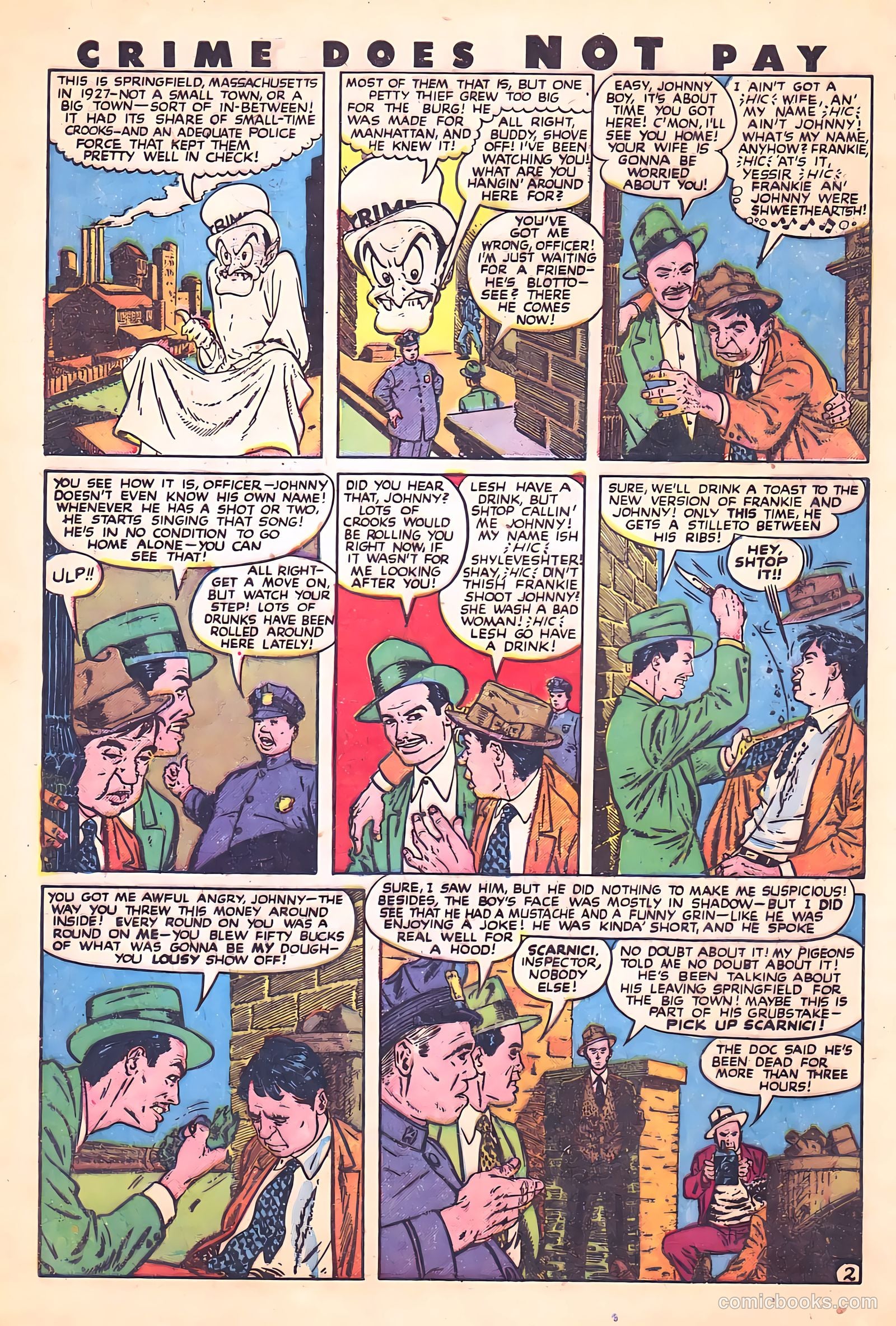 Crime Does Not Pay #62 (1942) — page 6 of 53