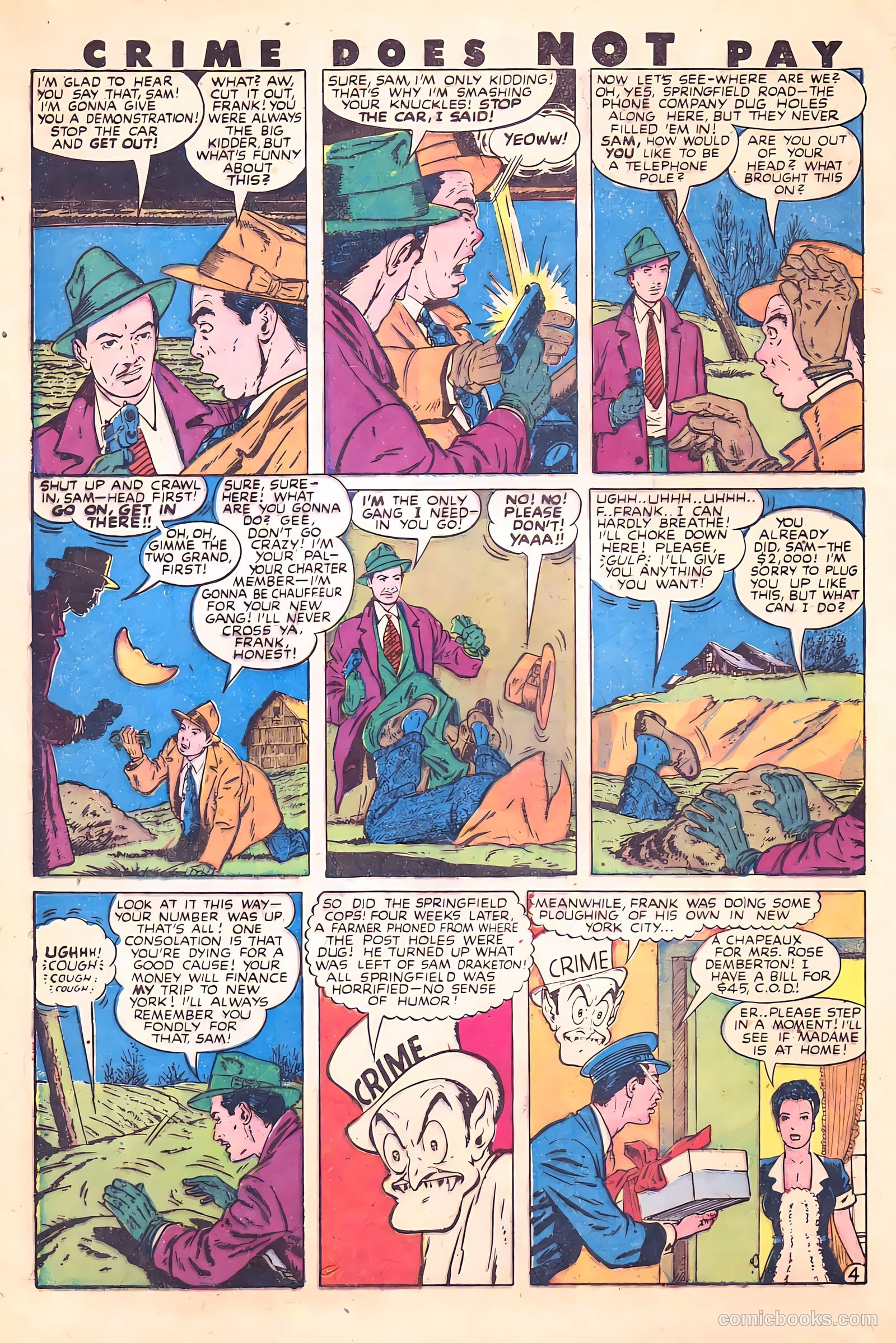 Crime Does Not Pay #62 (1942) — page 8 of 53