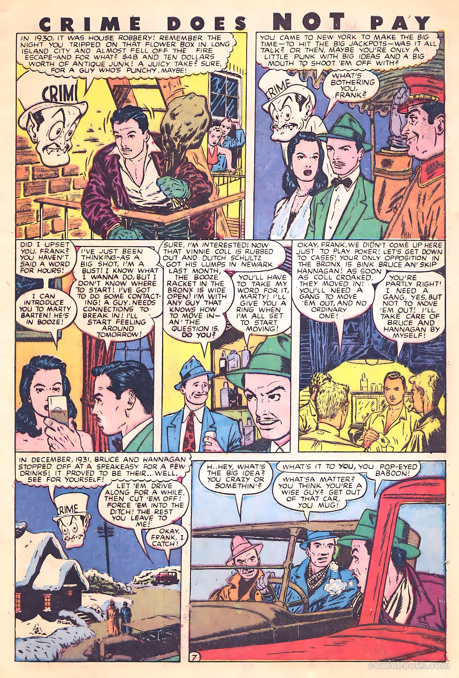Crime Does Not Pay #62 (1942) — page 11 of 53