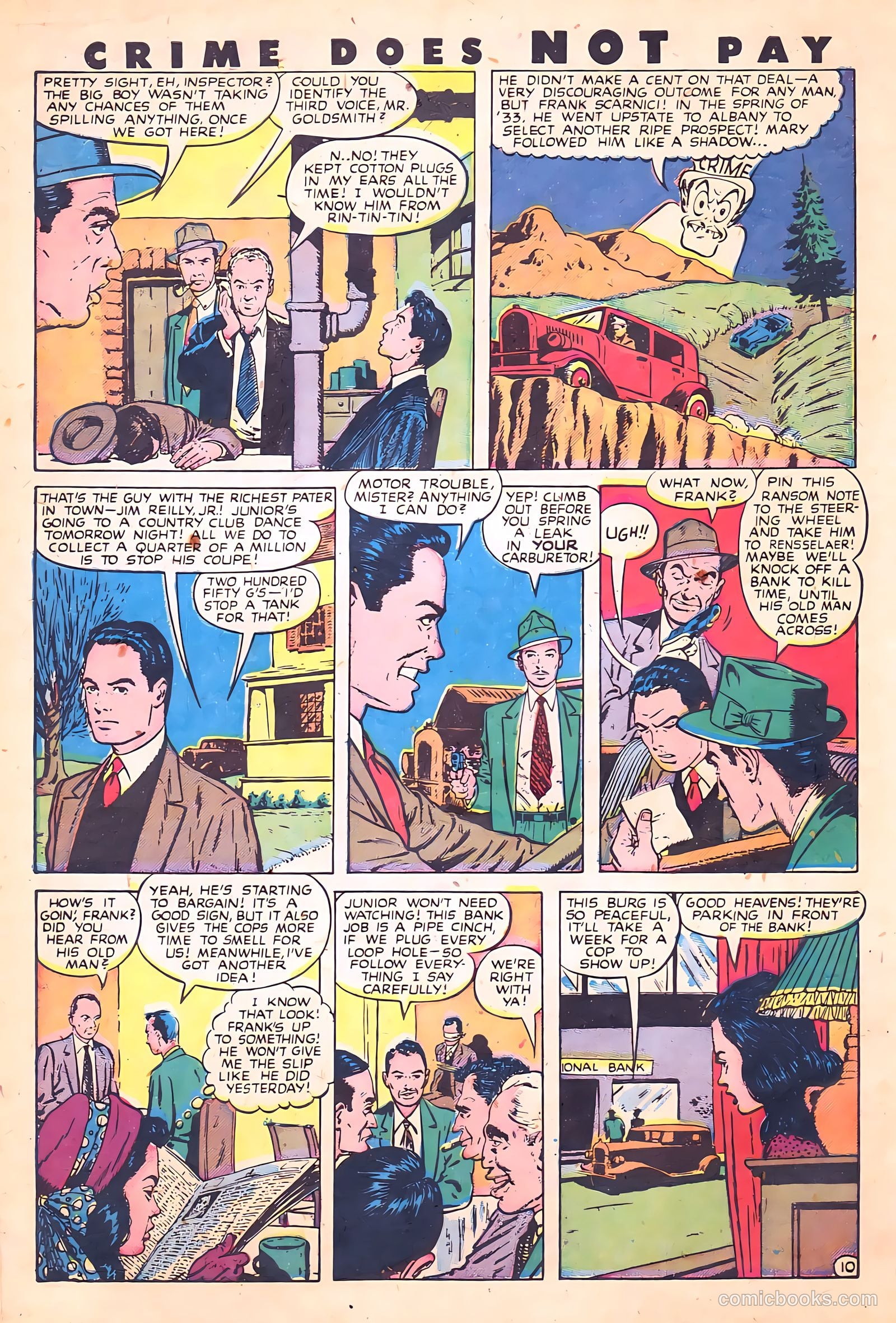Crime Does Not Pay #62 (1942) — page 14 of 53