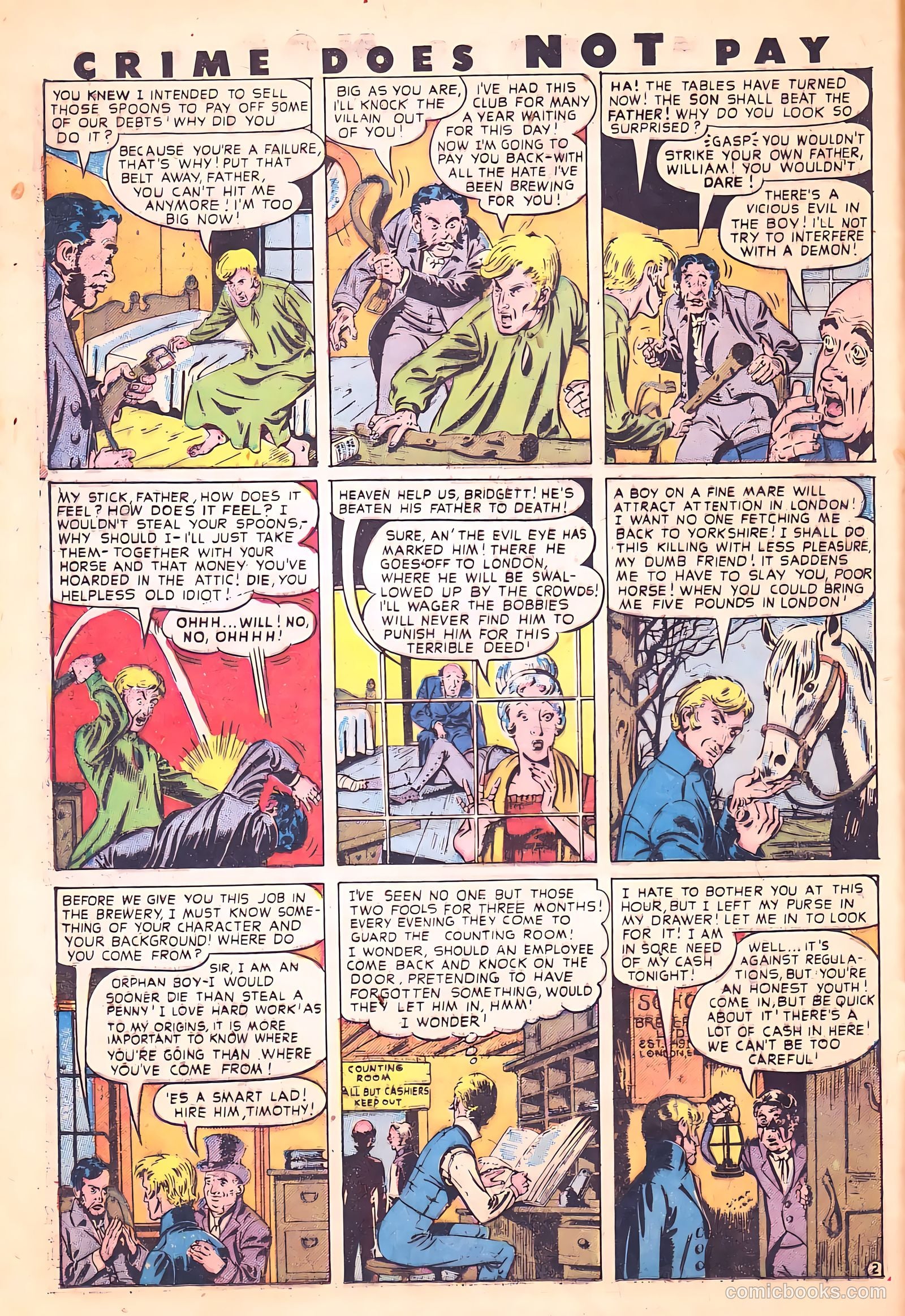 Crime Does Not Pay #62 (1942) — page 18 of 53