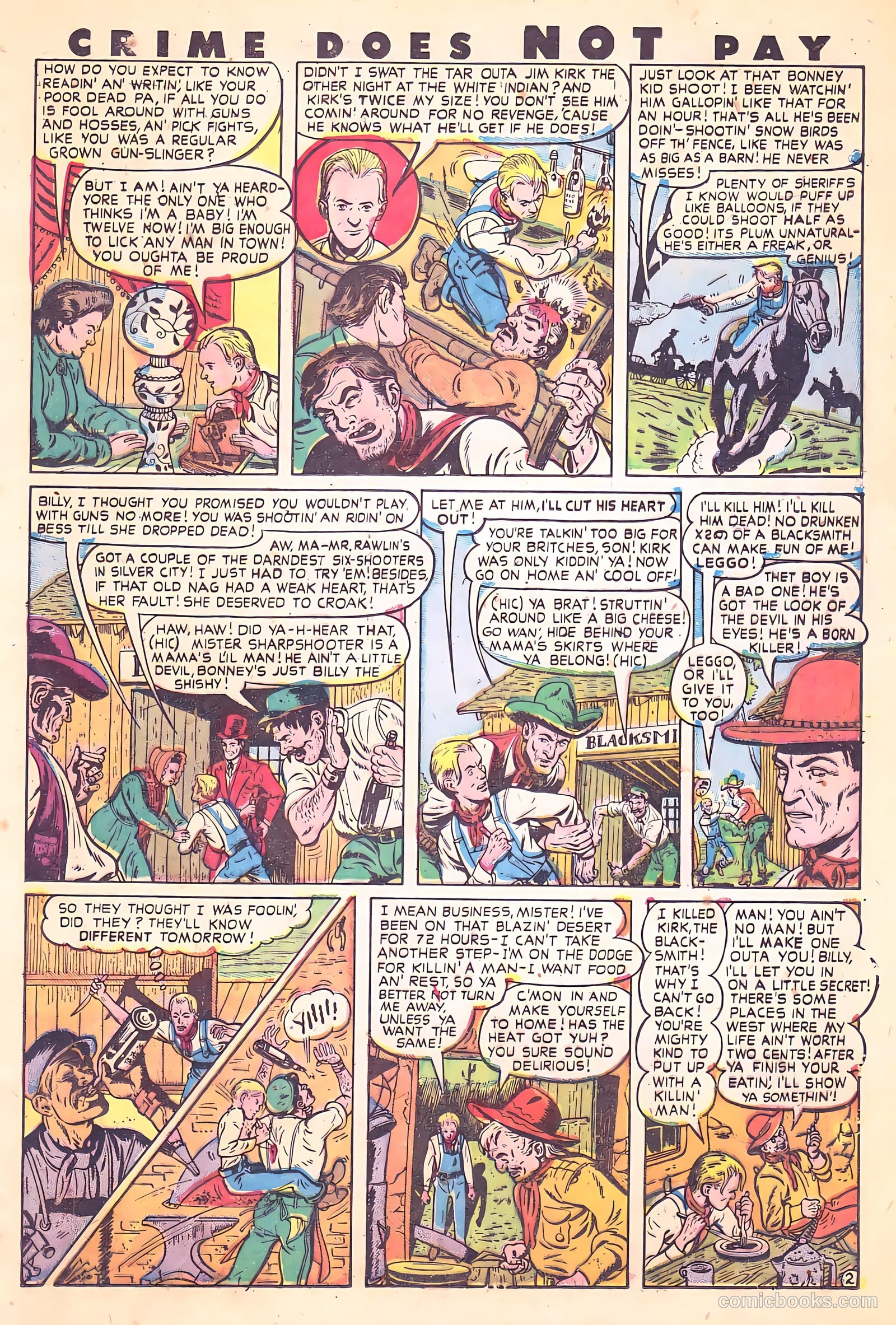 Crime Does Not Pay #62 (1942) — page 25 of 53