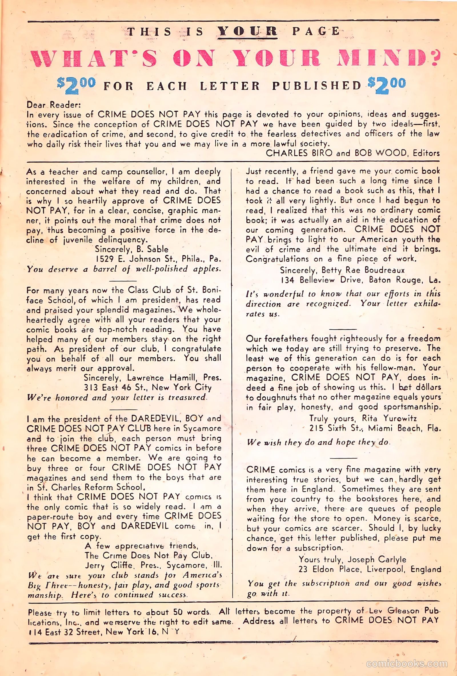 Crime Does Not Pay #62 (1942) — page 31 of 53