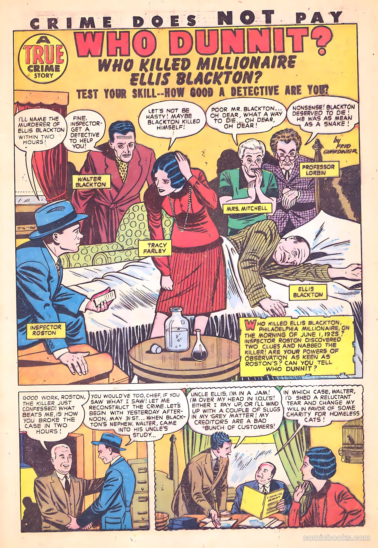 Crime Does Not Pay #62 (1942) — page 33 of 53