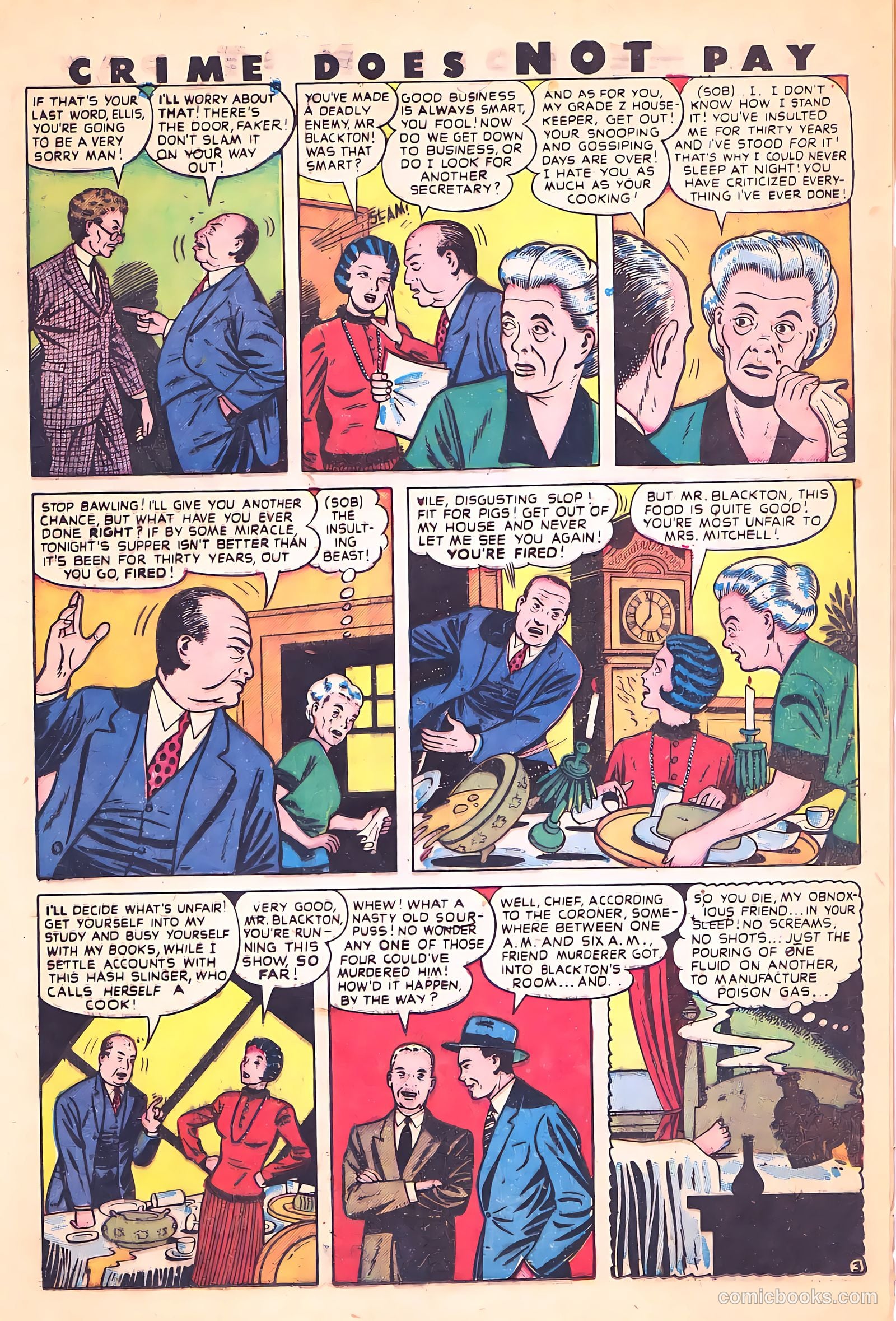 Crime Does Not Pay #62 (1942) — page 35 of 53