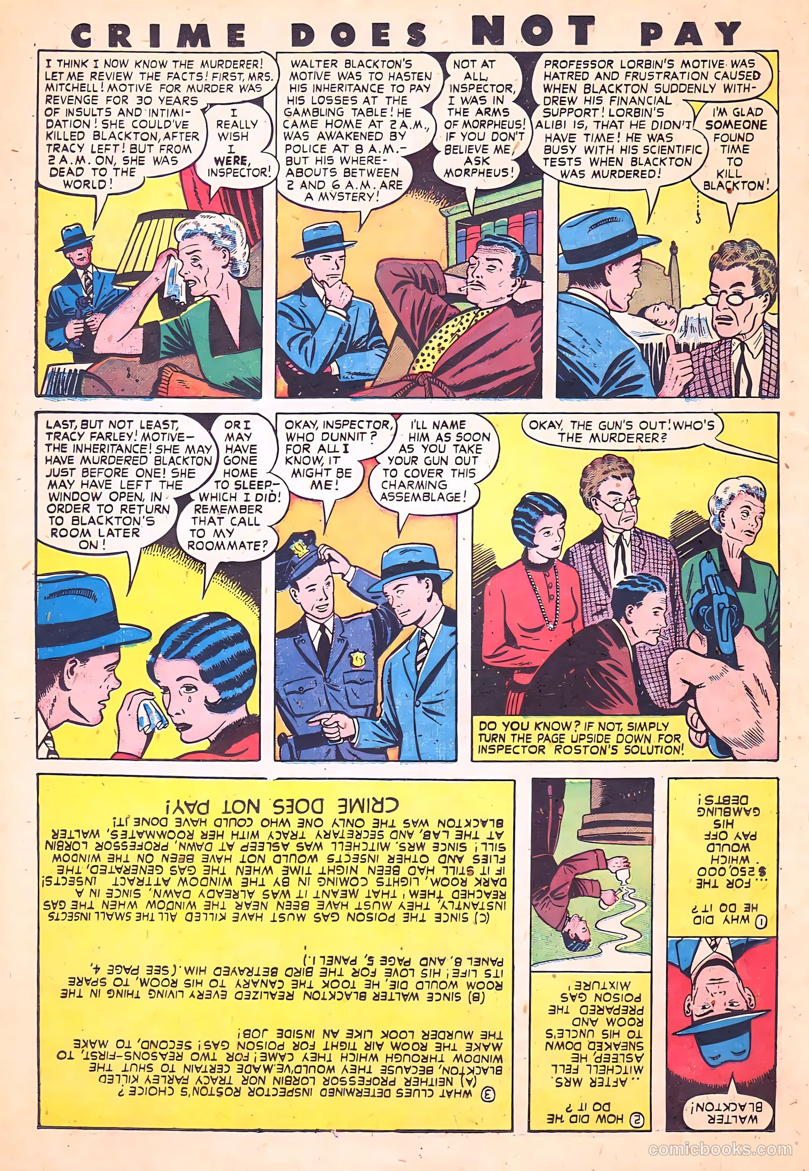 Crime Does Not Pay #62 (1942) — page 38 of 53