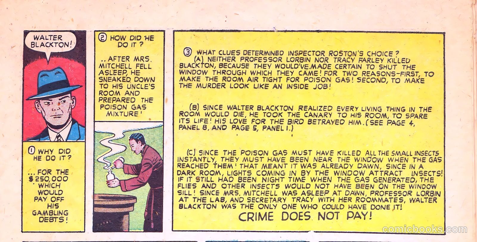 Crime Does Not Pay #62 (1942) — page 39 of 53