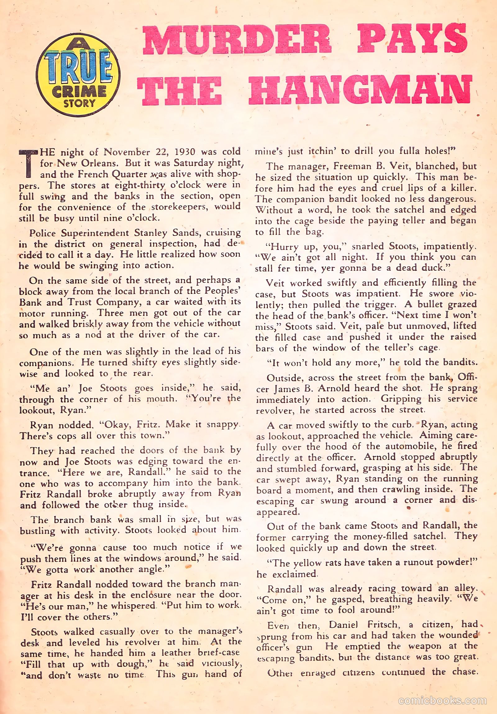 Crime Does Not Pay #62 (1942) — page 42 of 53