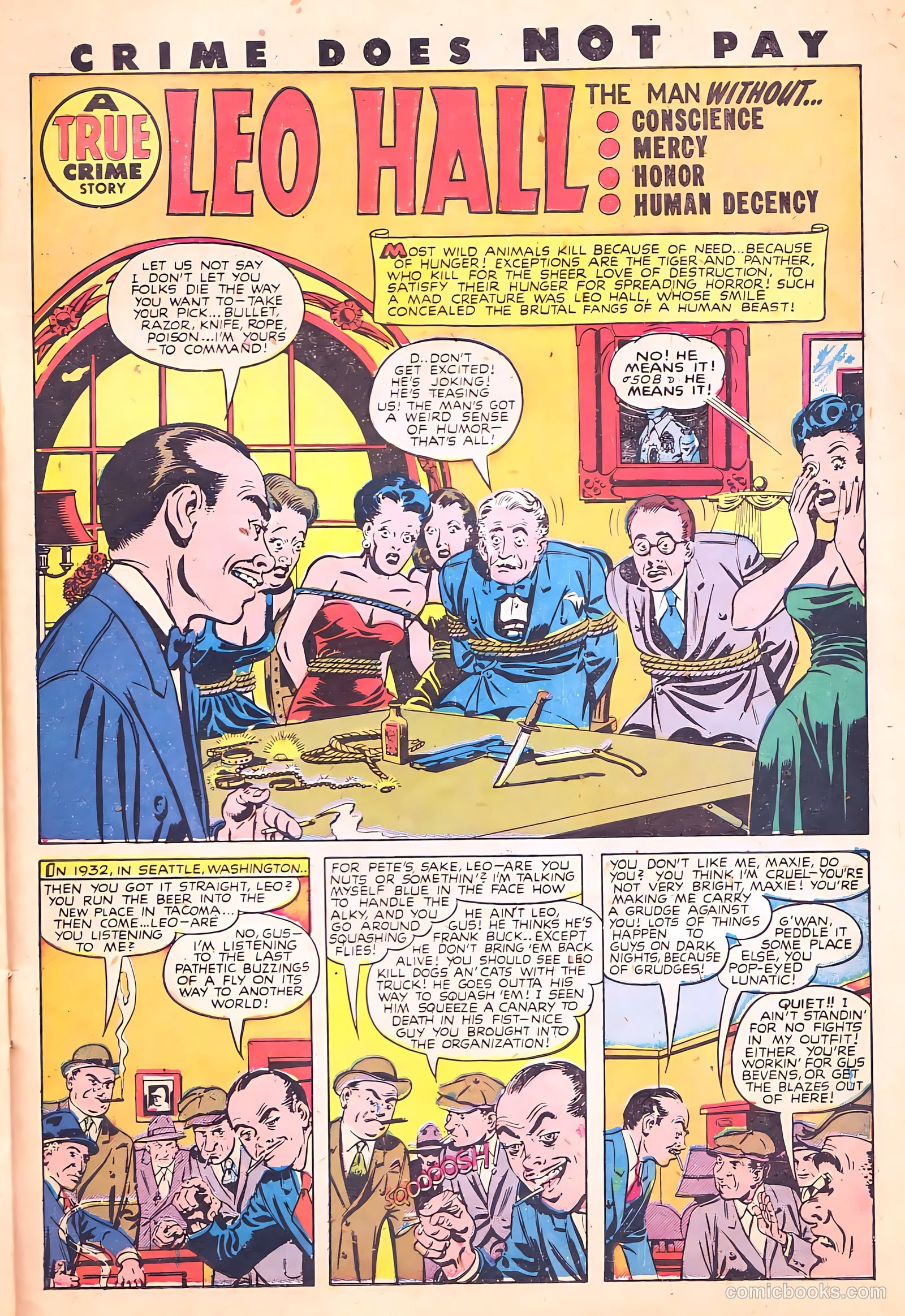 Crime Does Not Pay #62 (1942) — page 44 of 53