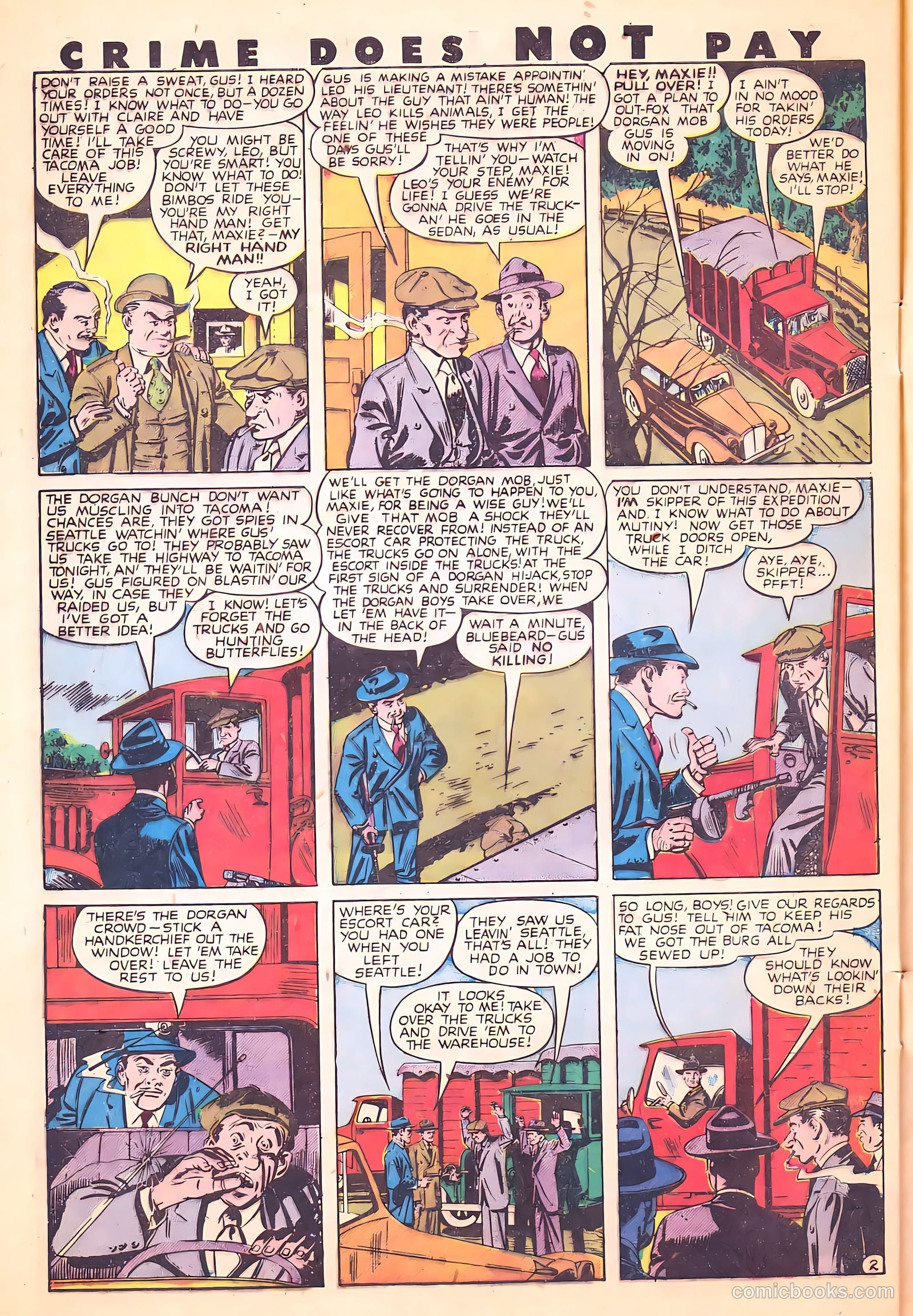 Crime Does Not Pay #62 (1942) — page 45 of 53