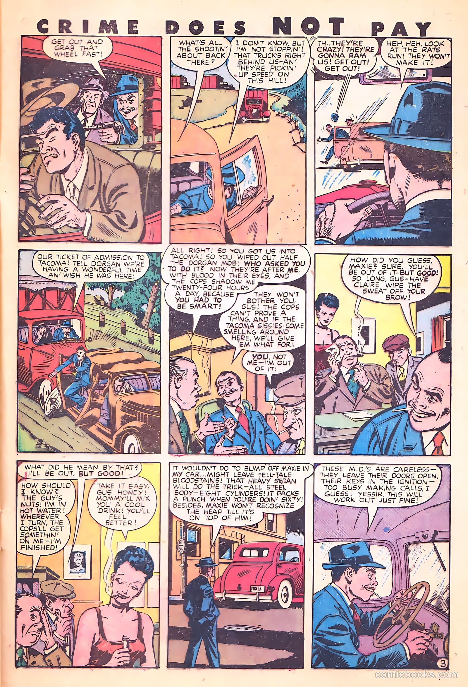 Crime Does Not Pay #62 (1942) — page 46 of 53