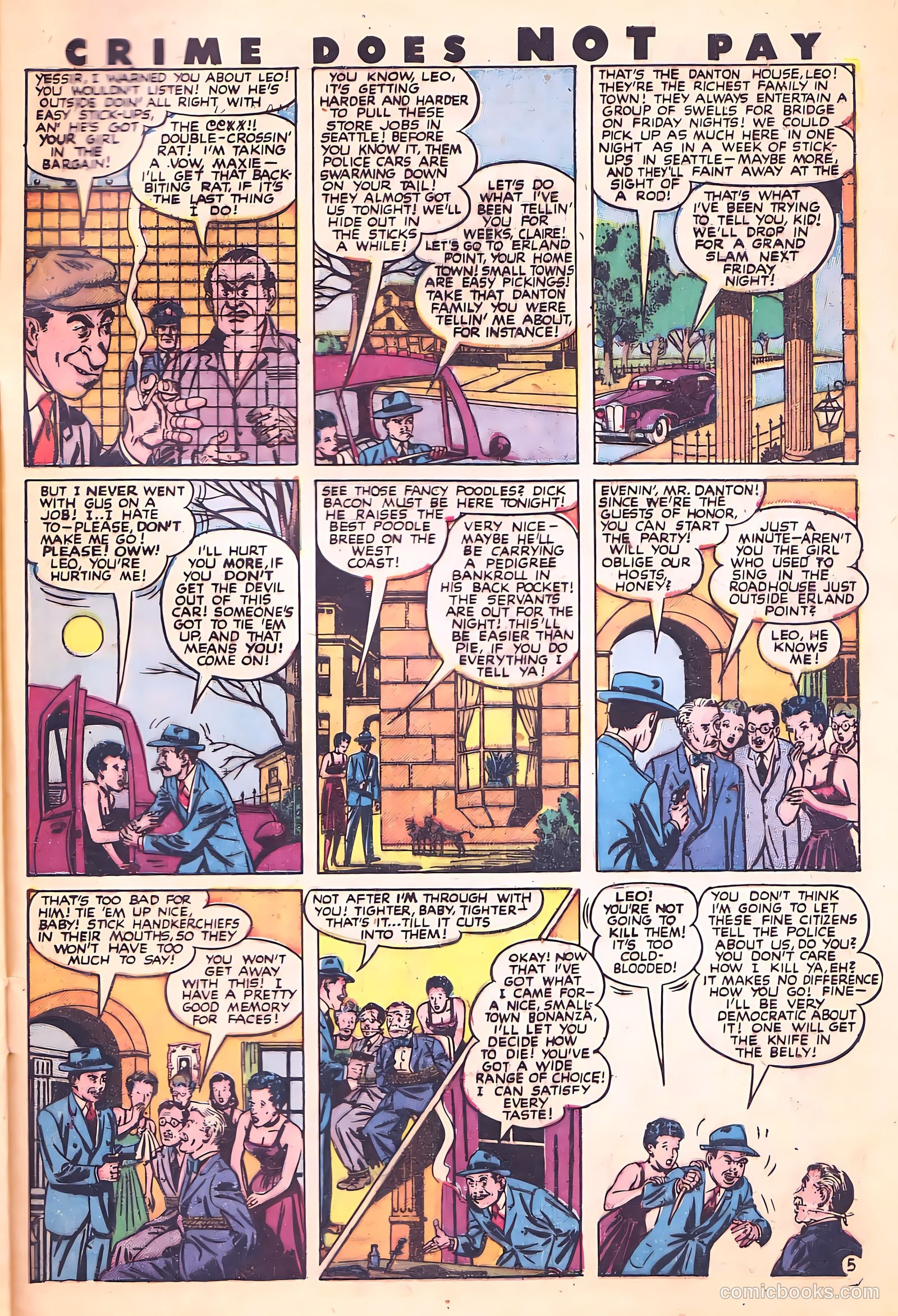 Crime Does Not Pay #62 (1942) — page 48 of 53