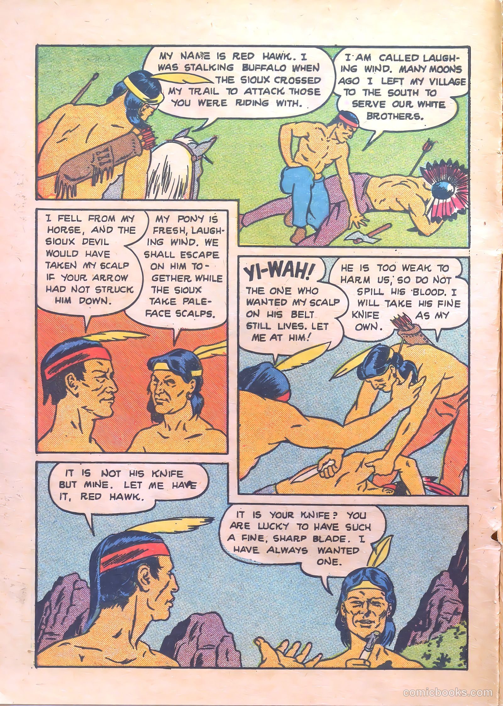 Midget Comics 1 - Fighting Indian Stories #1 — page 4 of 68