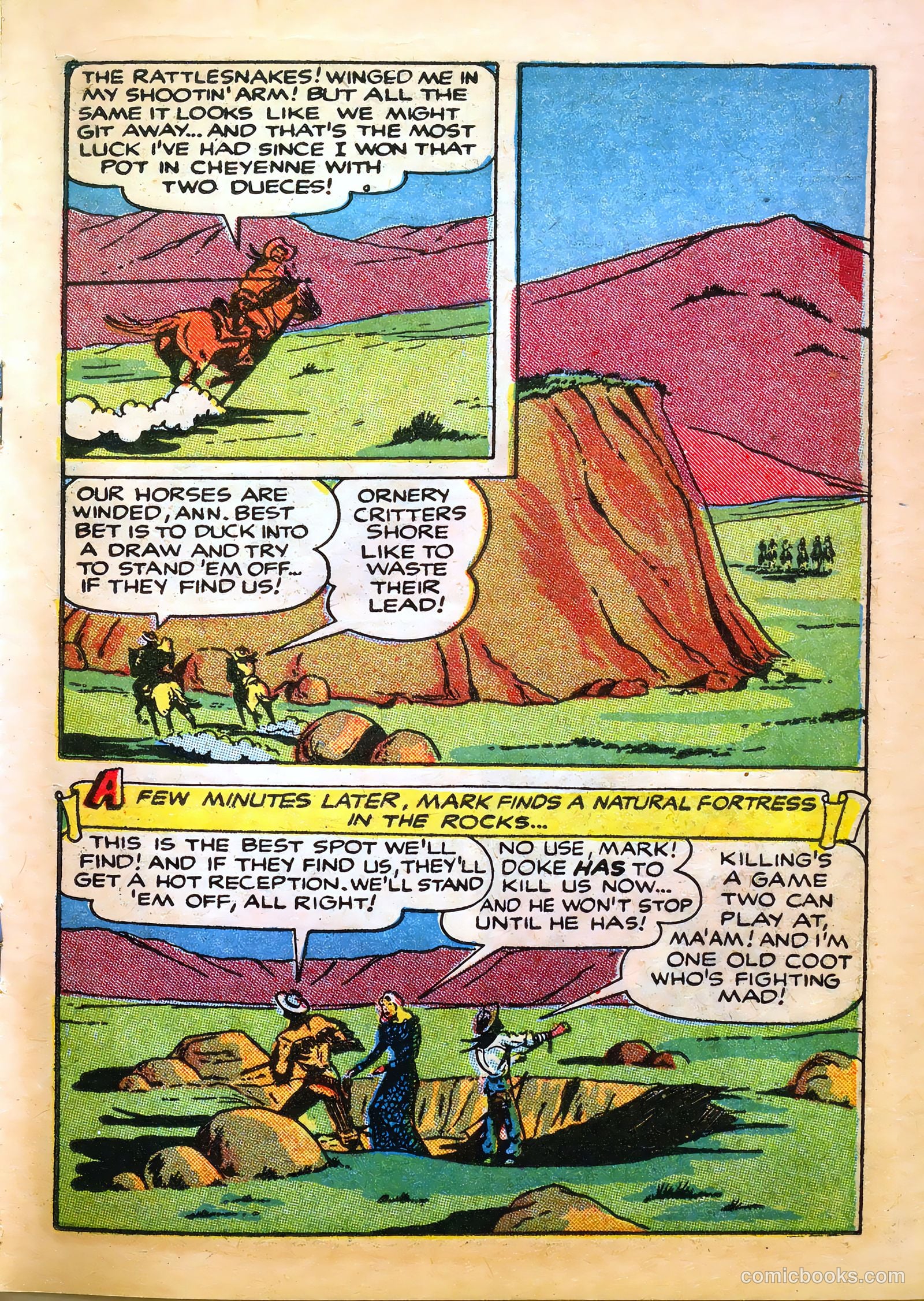 Midget Comics 1 - Fighting Indian Stories #1 — page 35 of 68