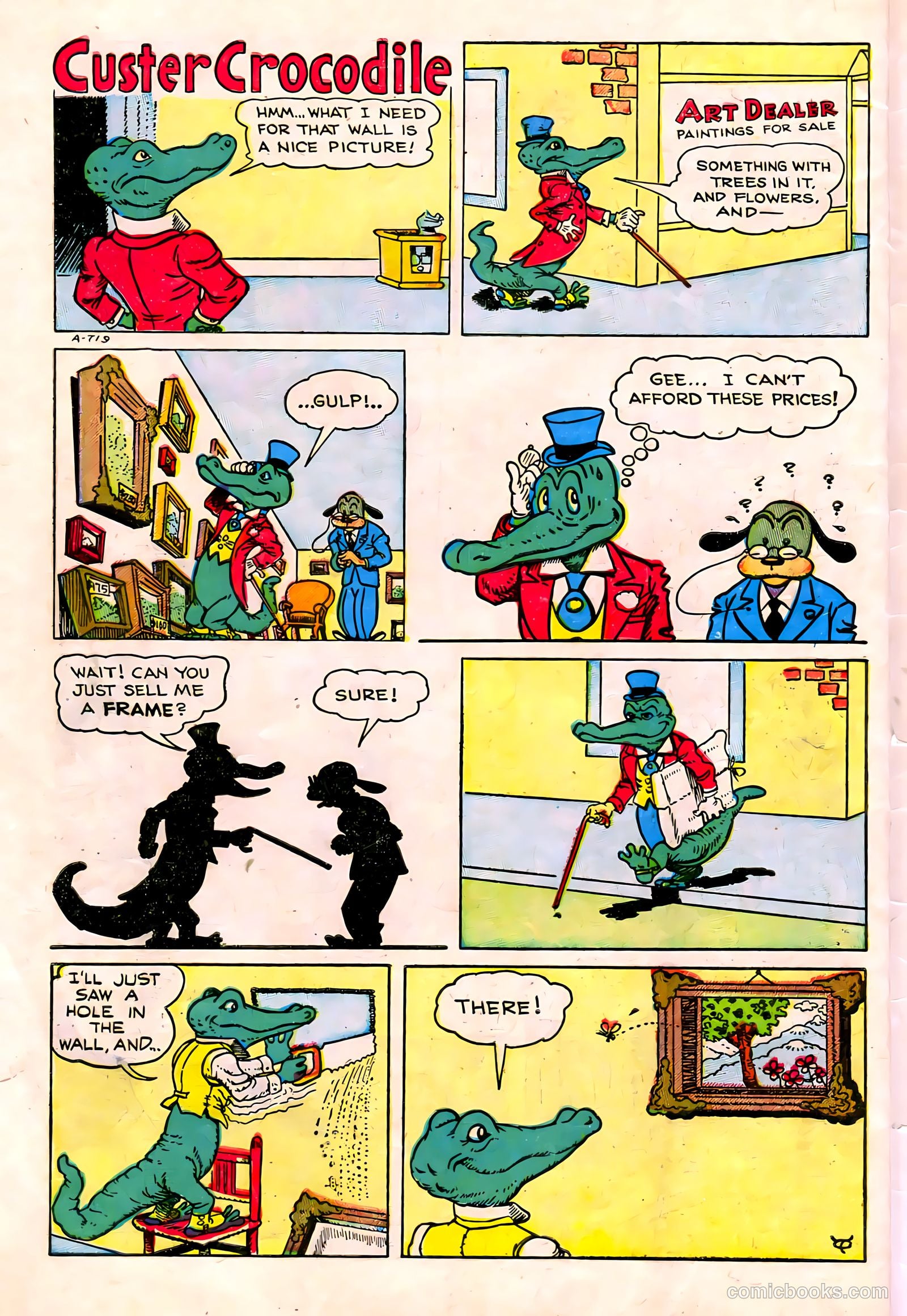 Goofy Comics #36 (1943) — page 34 of 36