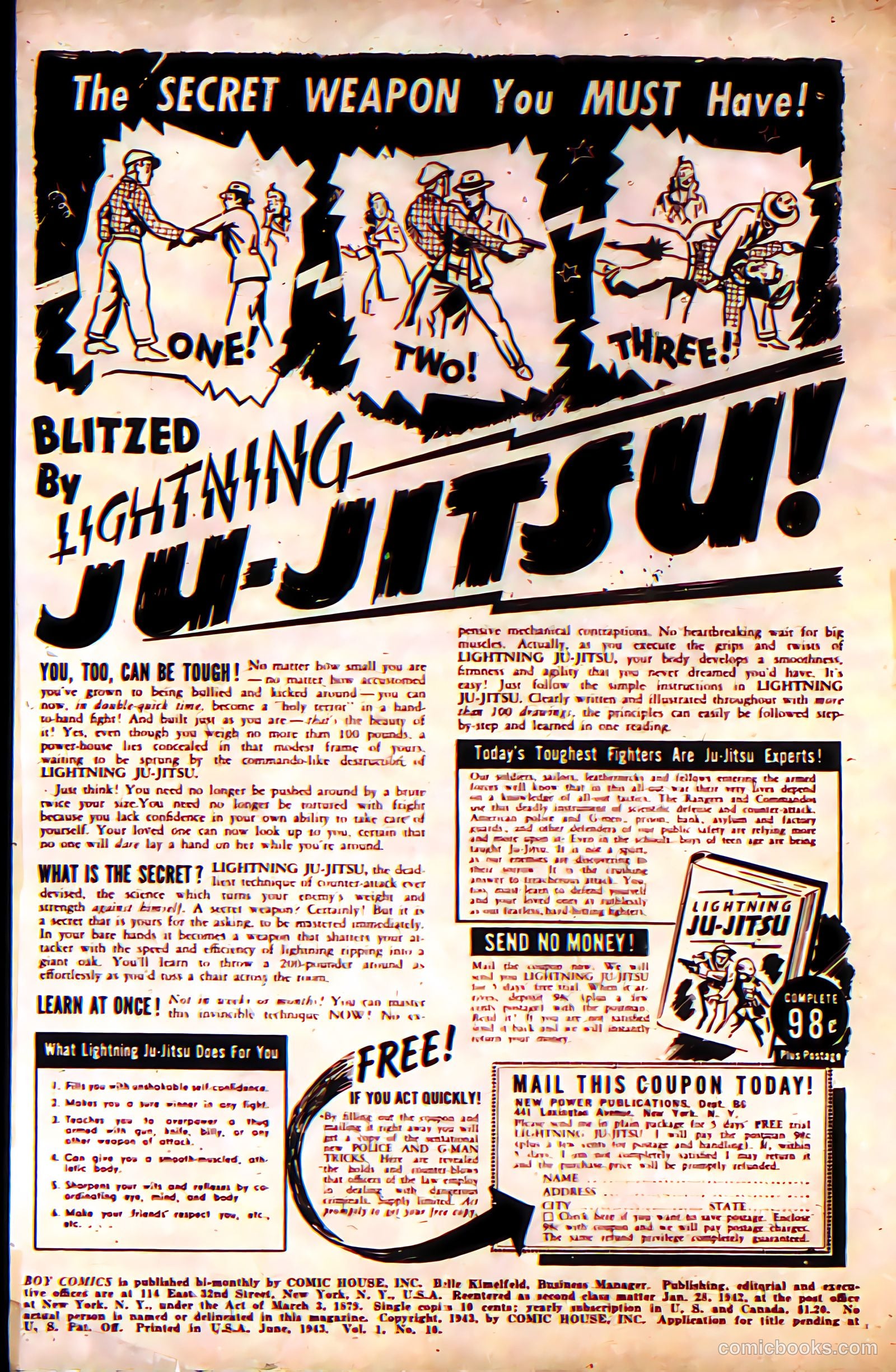 Boy Comics #10 (1950) — page 2 of 68