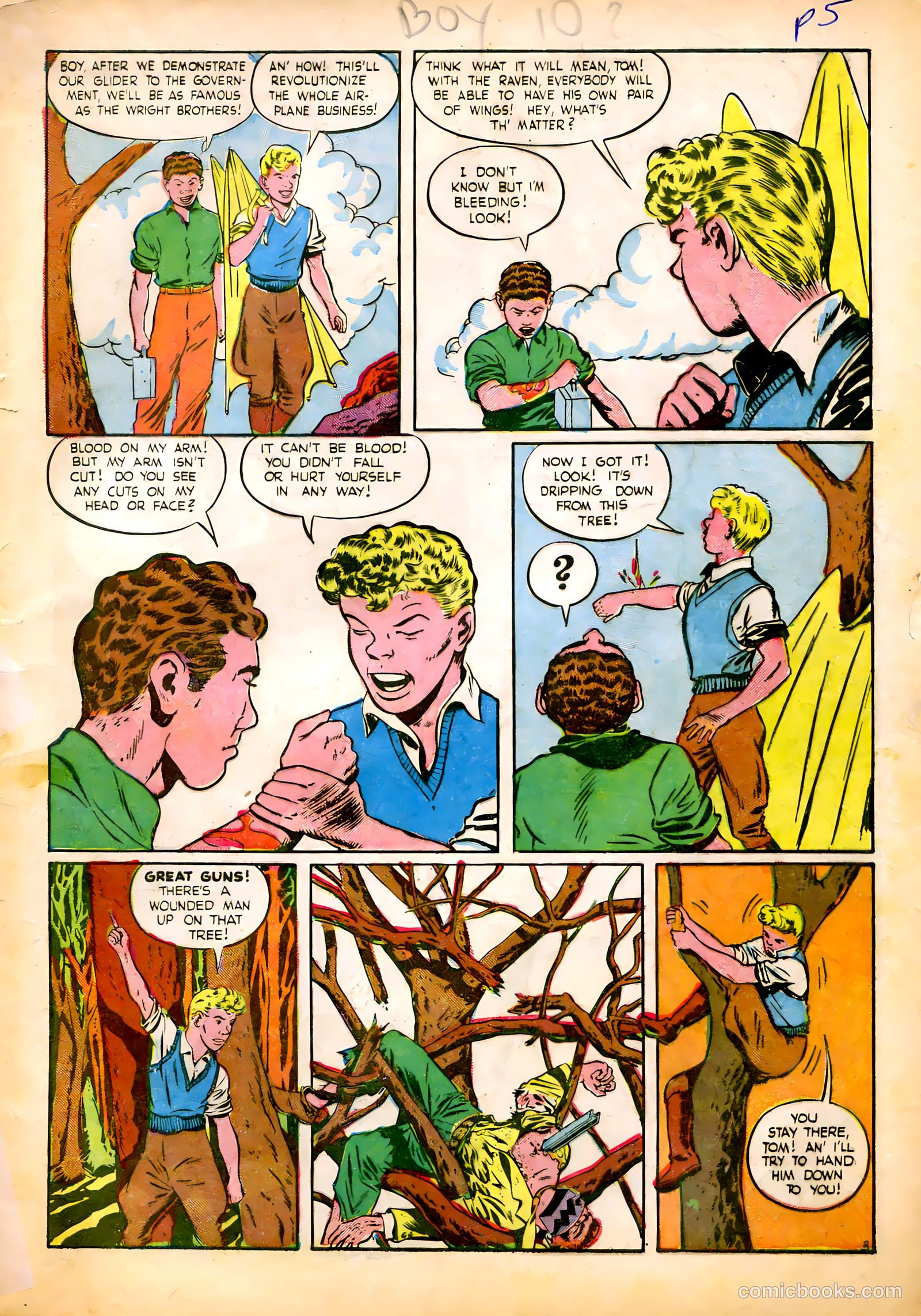Boy Comics #10 (1950) — page 7 of 68