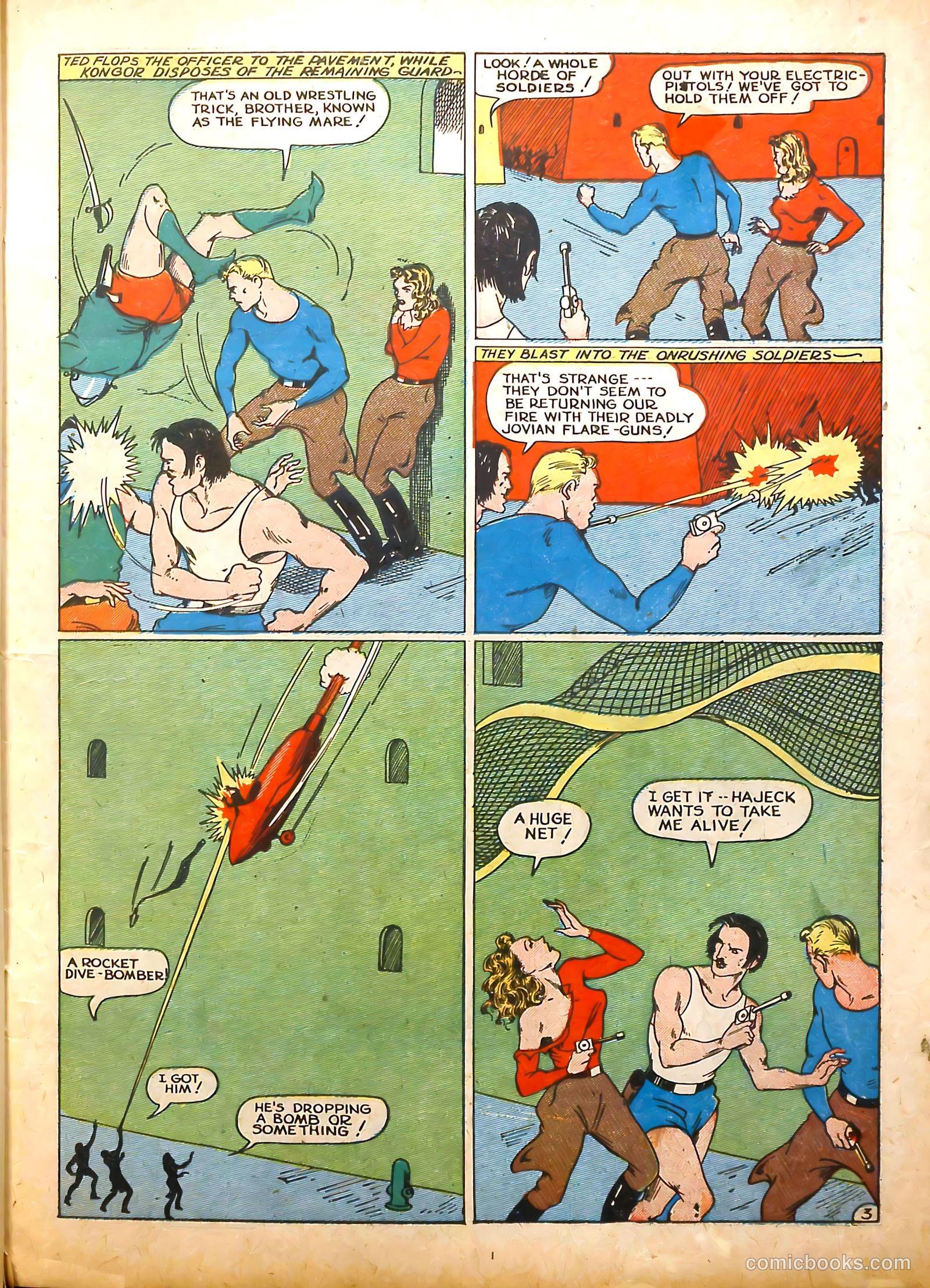 Exciting Comics #7 (1940) — page 13 of 68