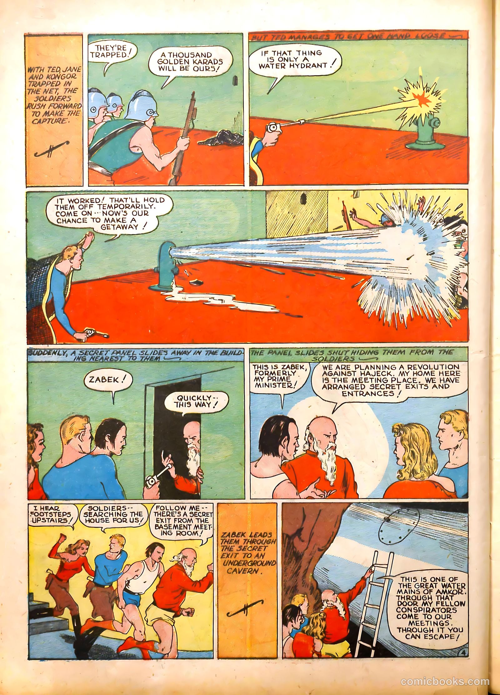 Exciting Comics #7 (1940) — page 14 of 68