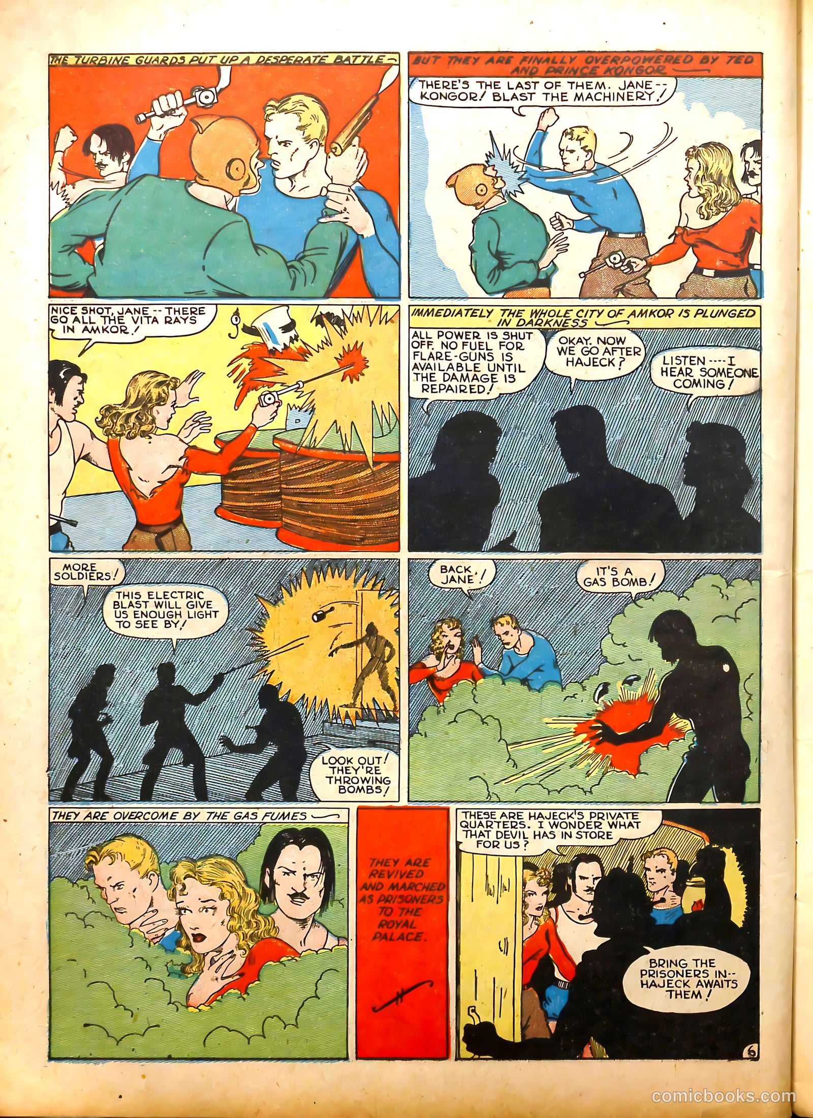 Exciting Comics #7 (1940) — page 16 of 68