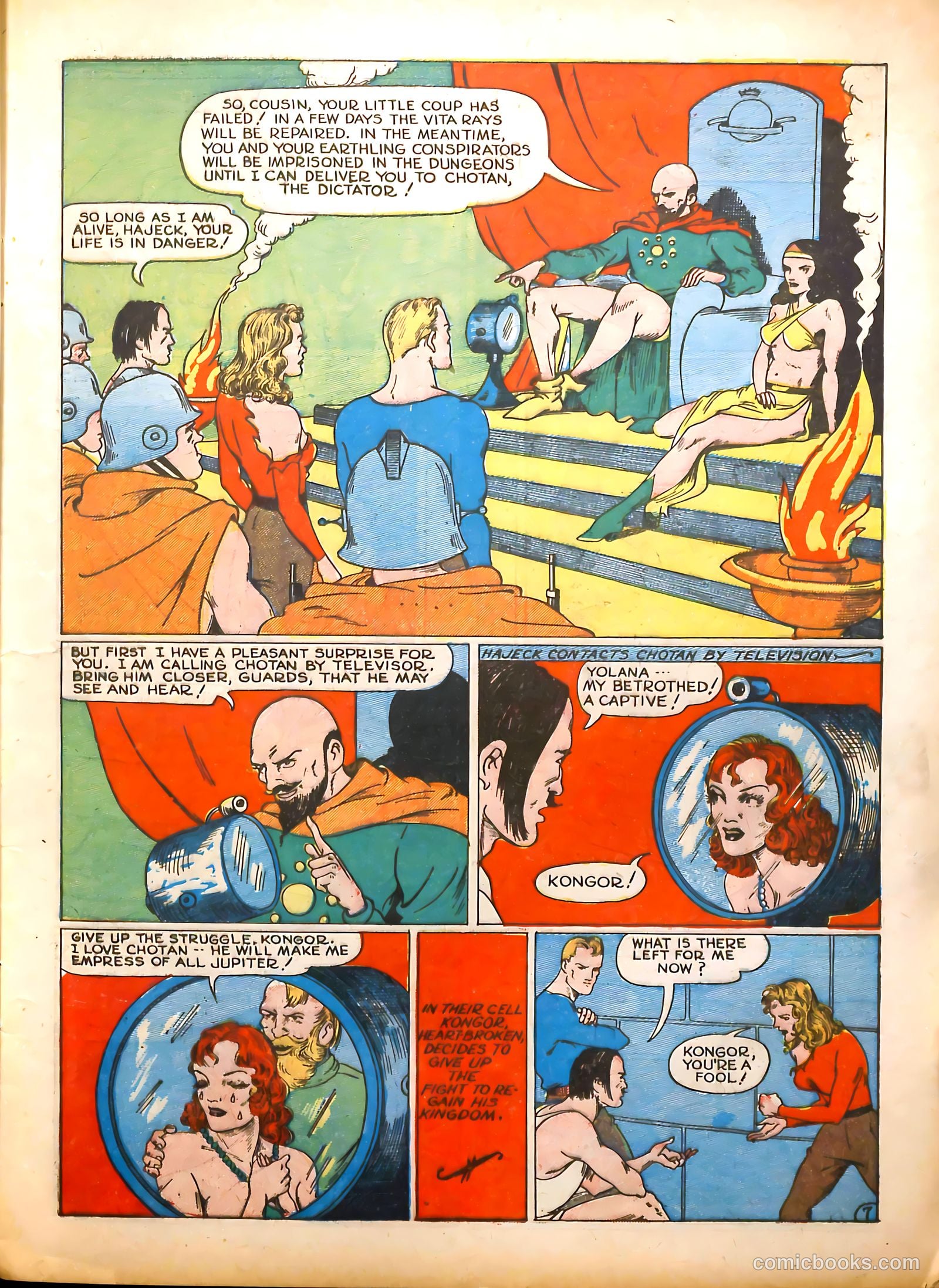 Exciting Comics #7 (1940) — page 17 of 68