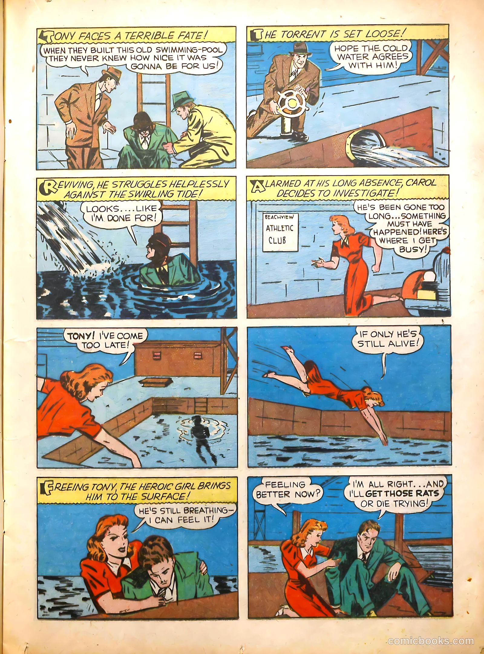 Exciting Comics #7 (1940) — page 23 of 68
