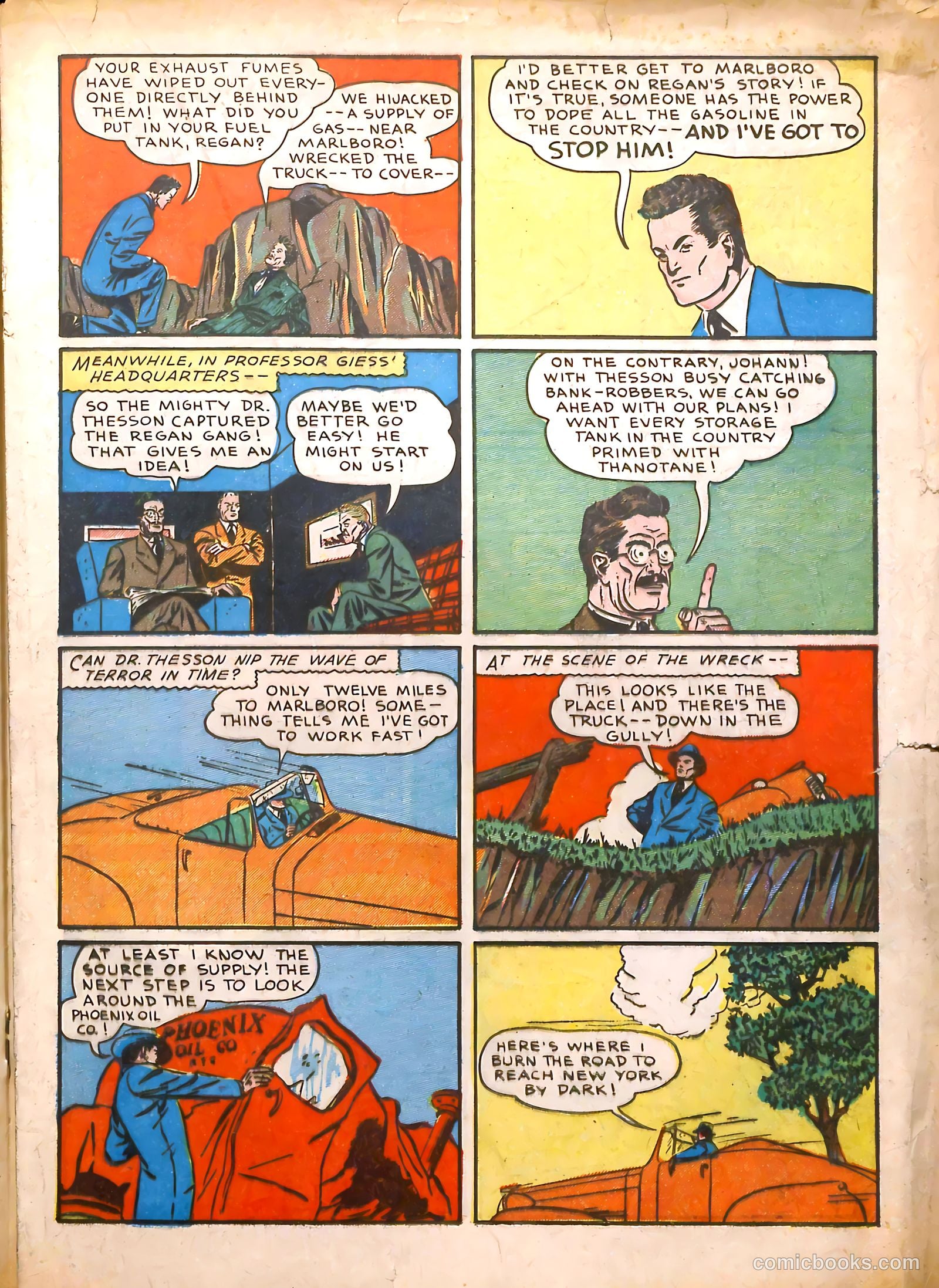Exciting Comics #7 (1940) — page 33 of 68