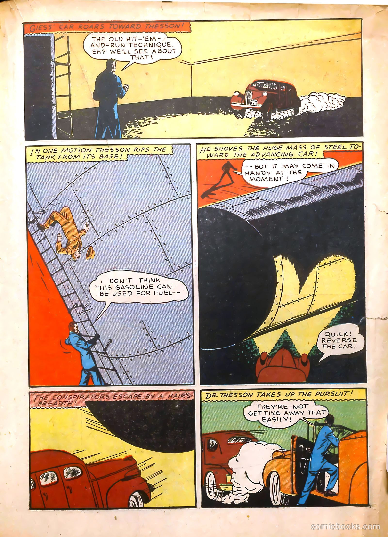 Exciting Comics #7 (1940) — page 35 of 68