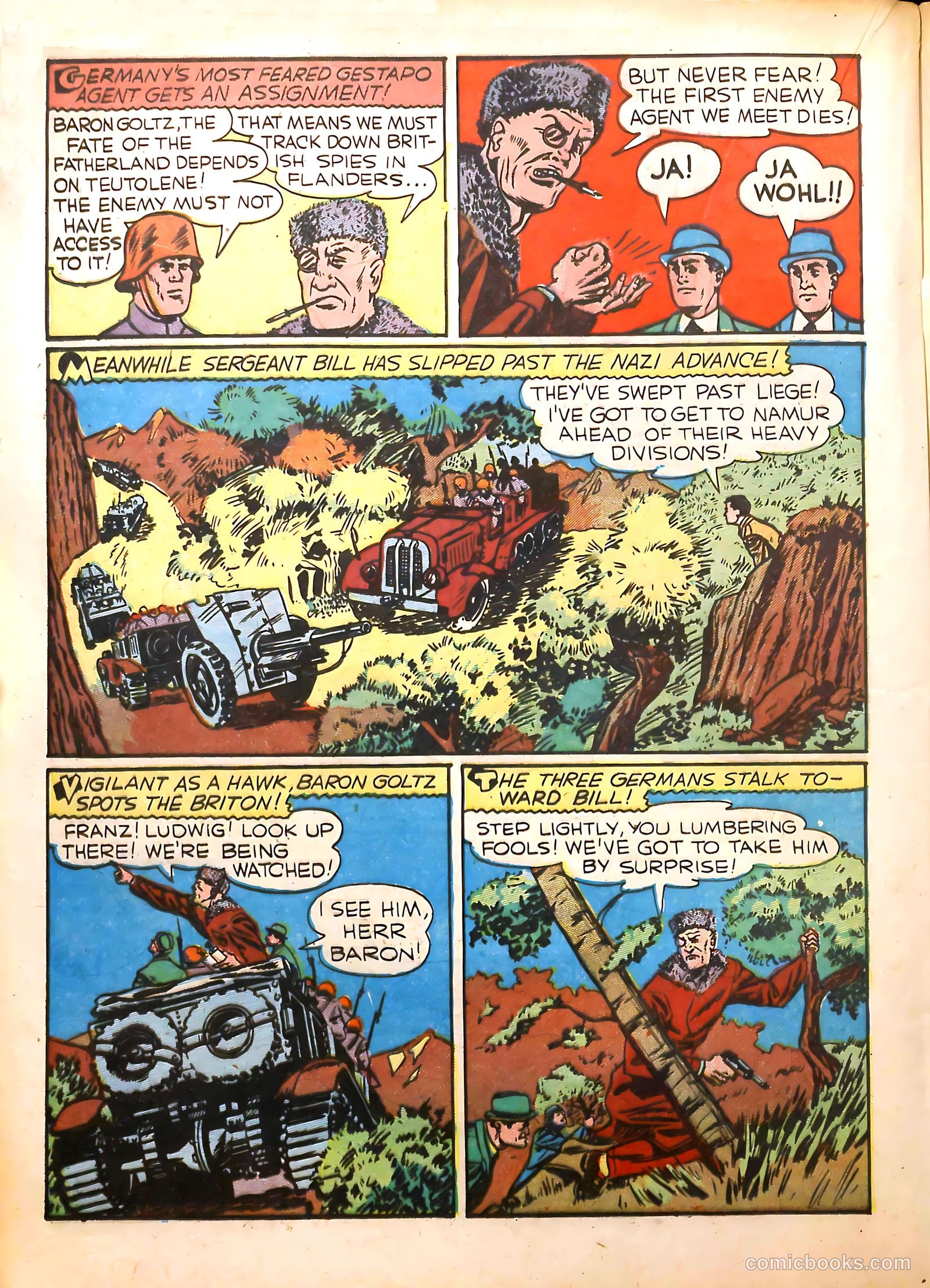 Exciting Comics #7 (1940) — page 38 of 68