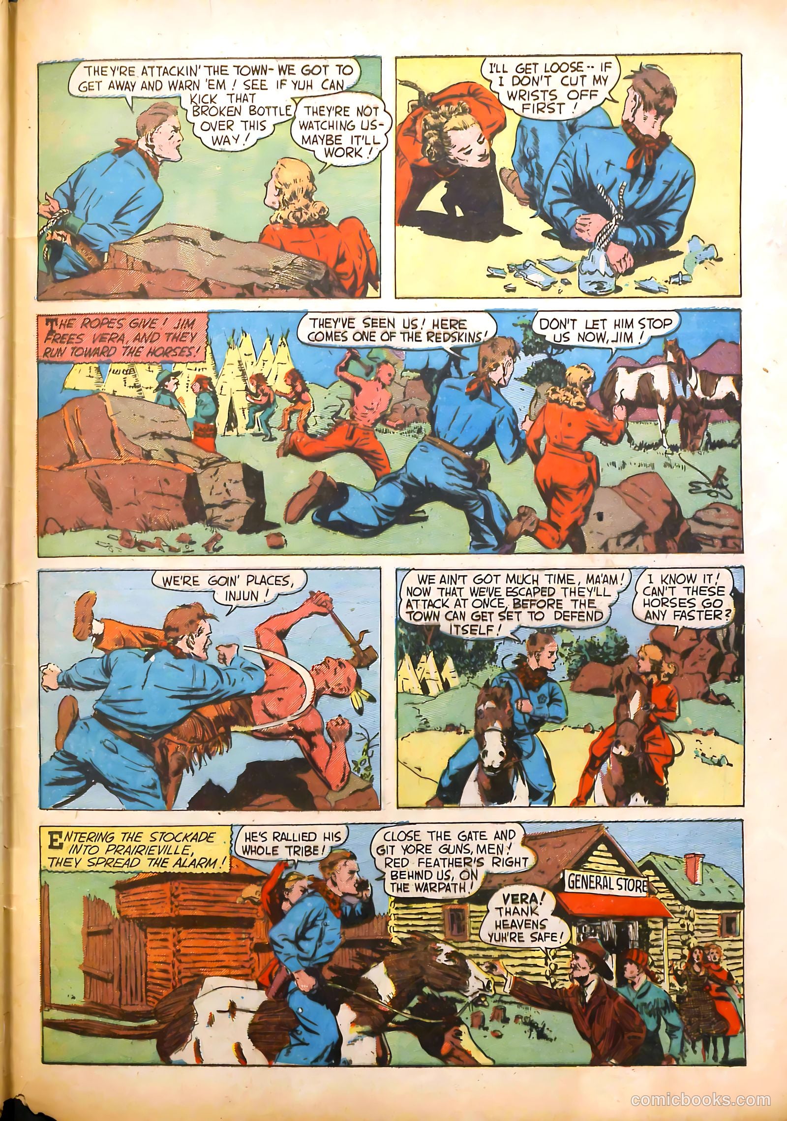 Exciting Comics #7 (1940) — page 63 of 68