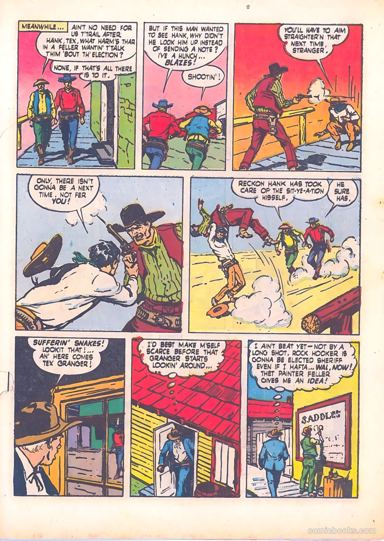 Tex Granger #24 — page 21 of 36
