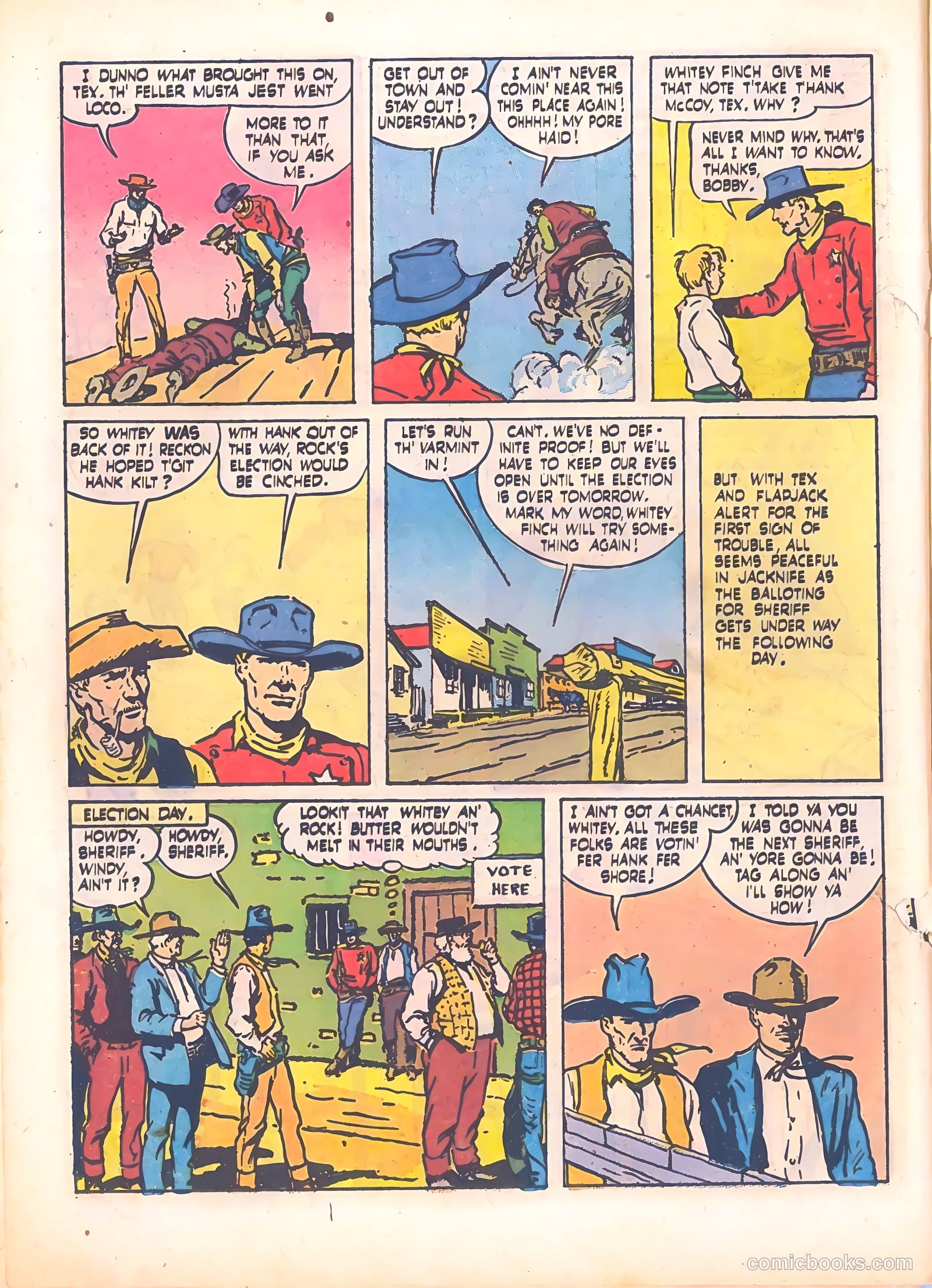 Tex Granger #24 — page 22 of 36