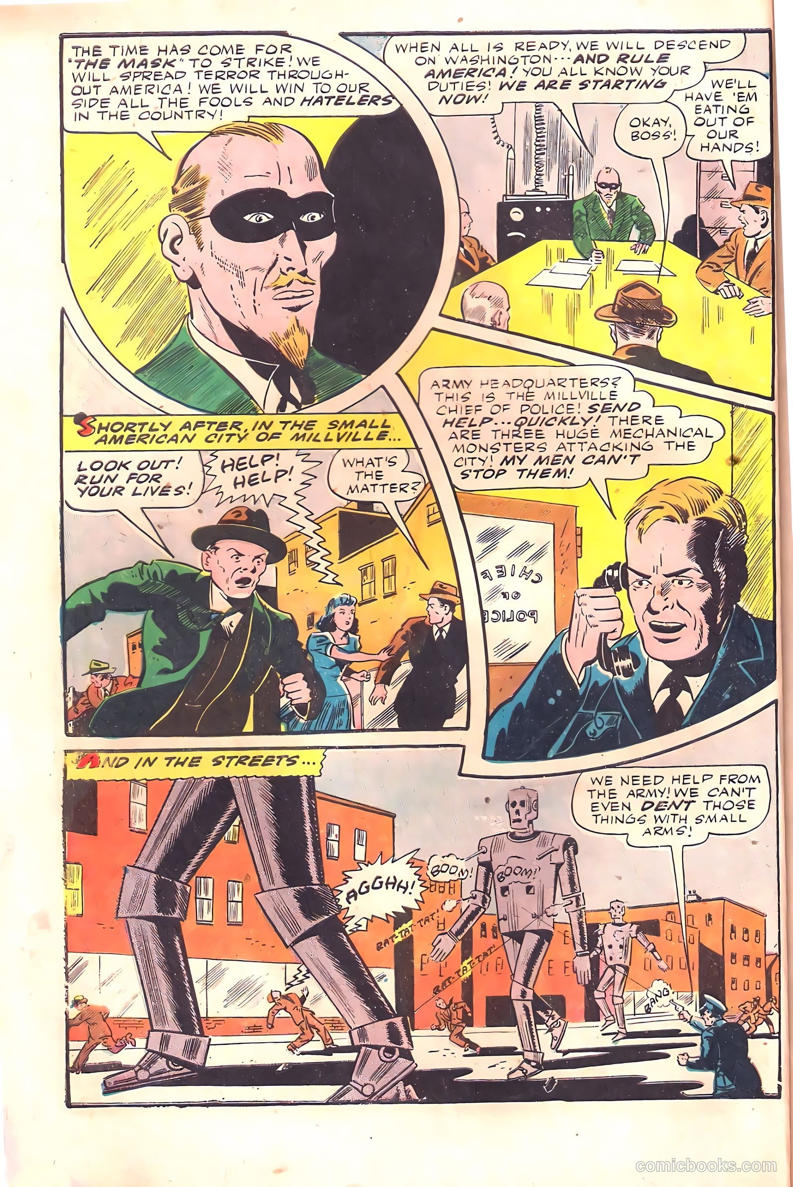 Exciting Comics #39 (1940) — page 4 of 52
