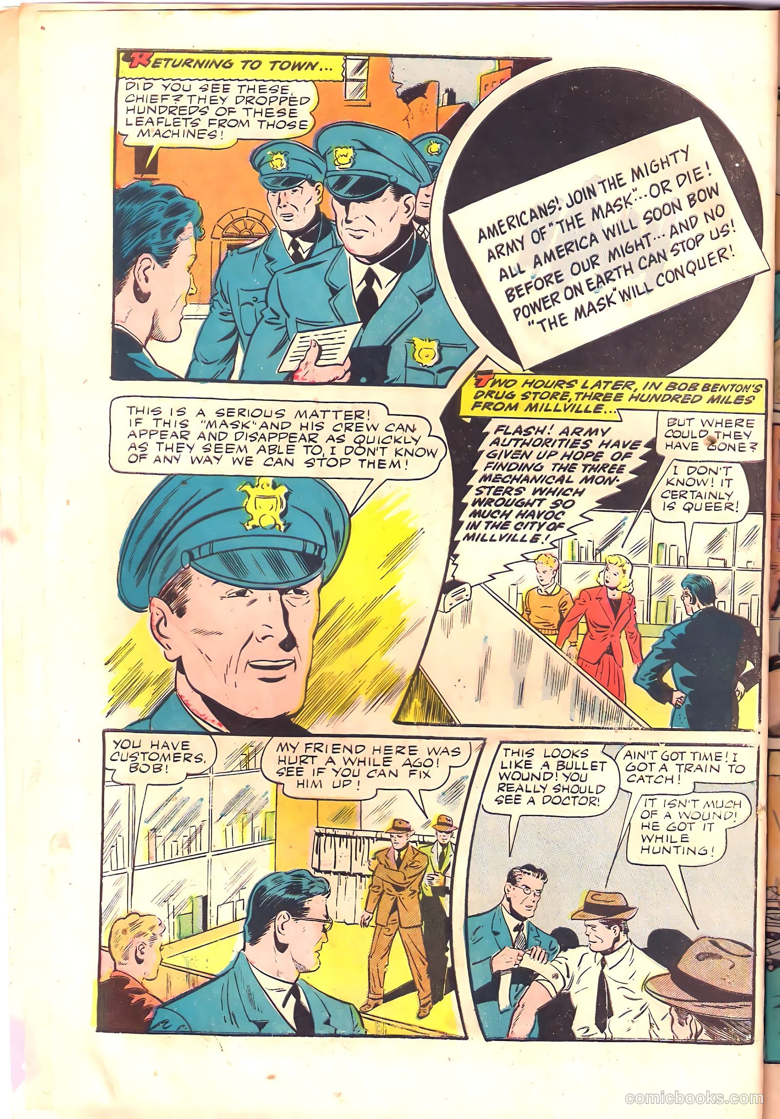Exciting Comics #39 (1940) — page 6 of 52