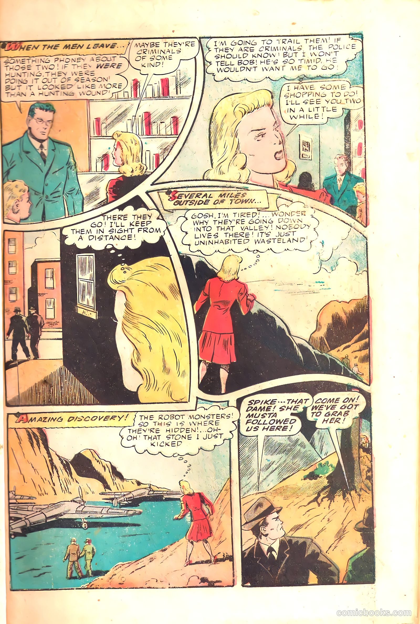 Exciting Comics #39 (1940) — page 7 of 52