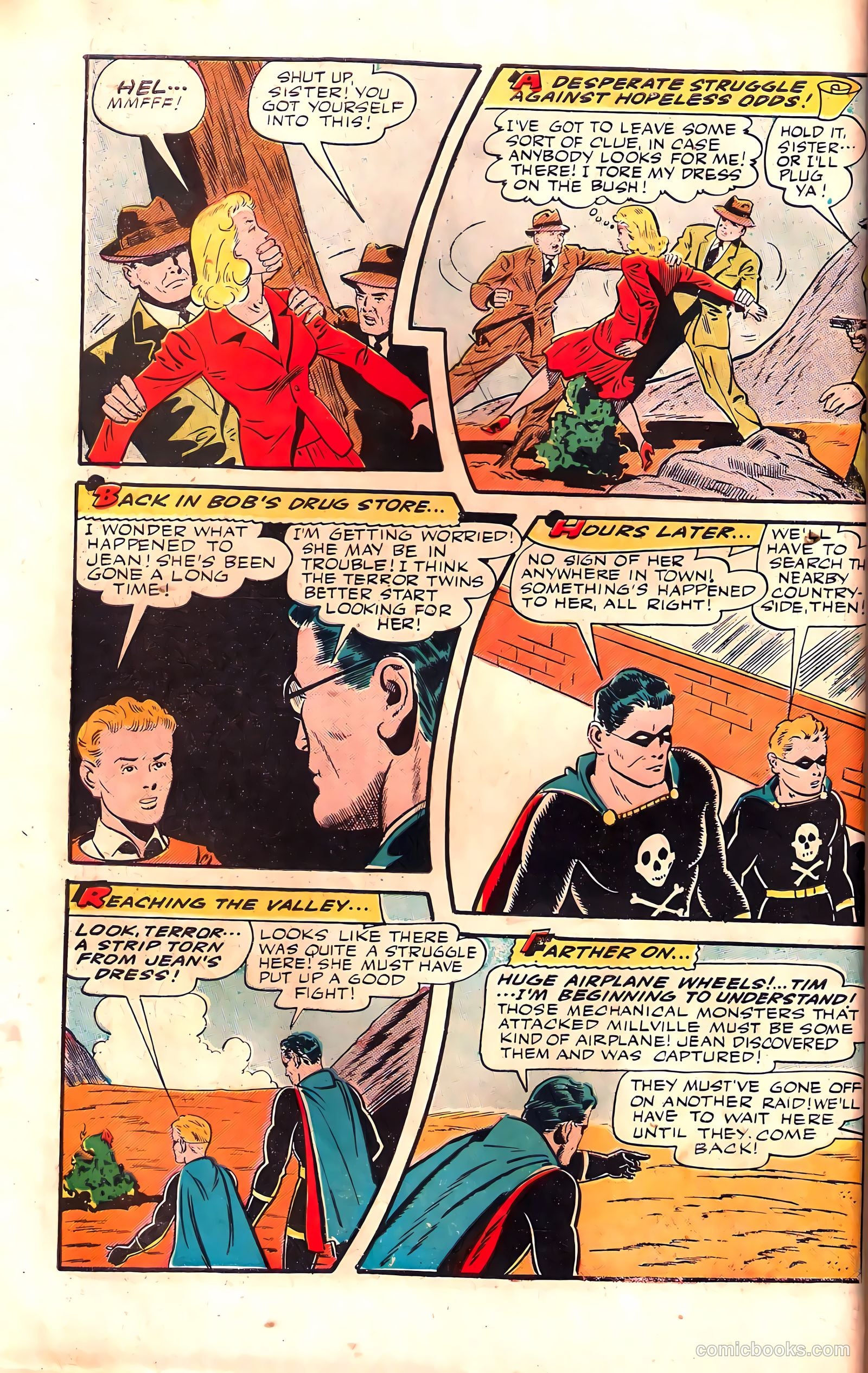 Exciting Comics #39 (1940) — page 8 of 52