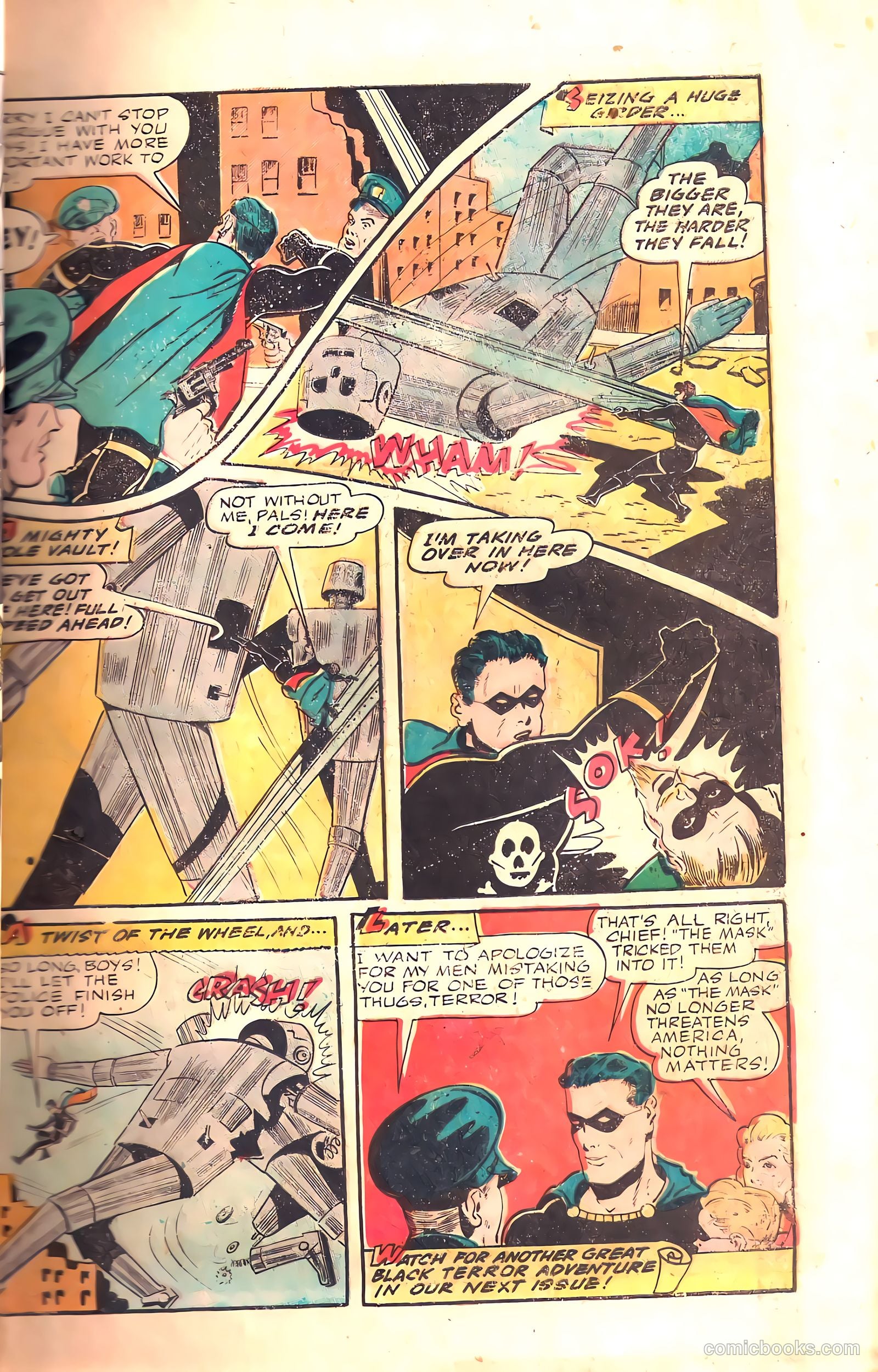 Exciting Comics #39 (1940) — page 13 of 52