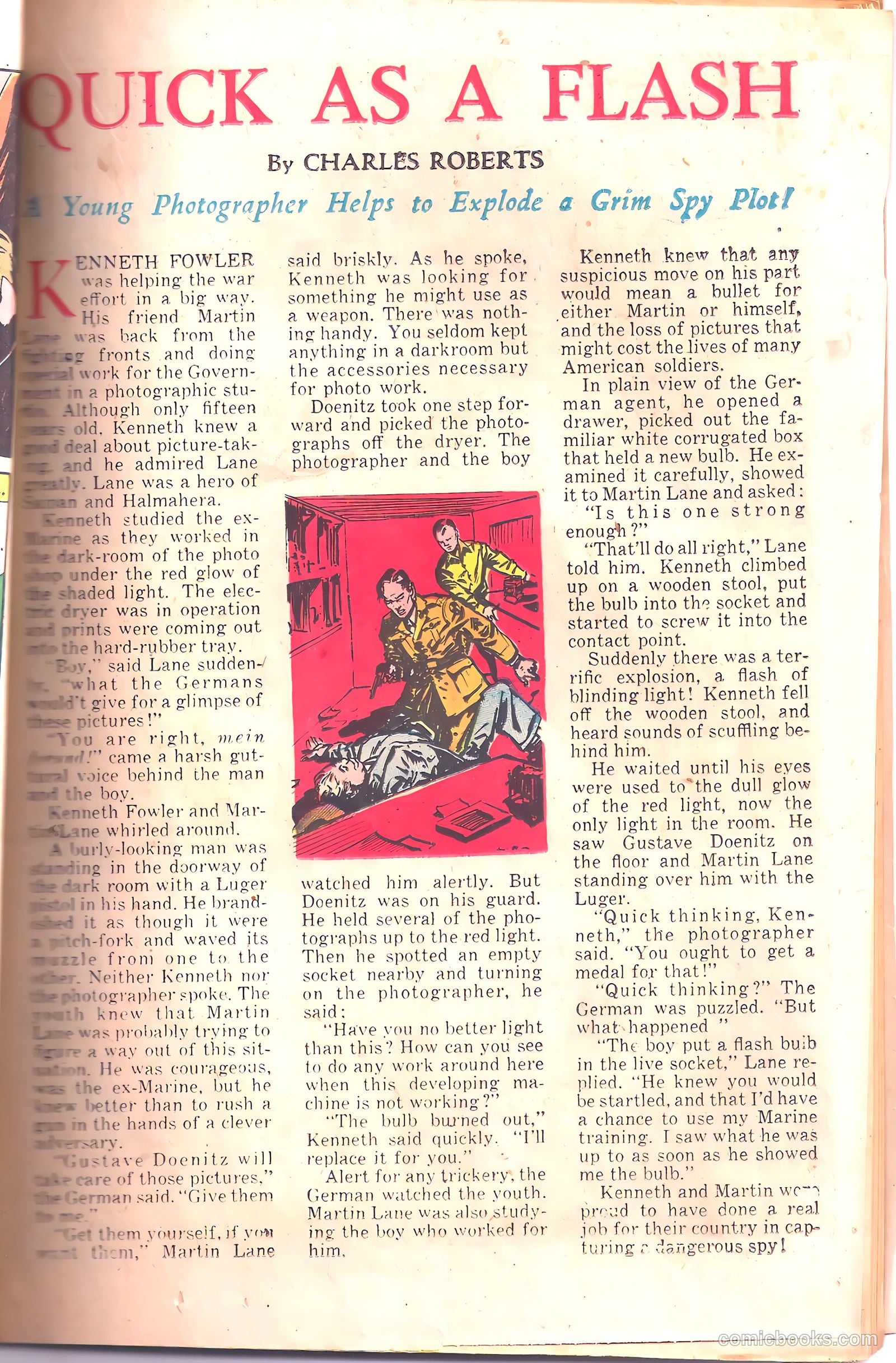Exciting Comics #39 (1940) — page 25 of 52