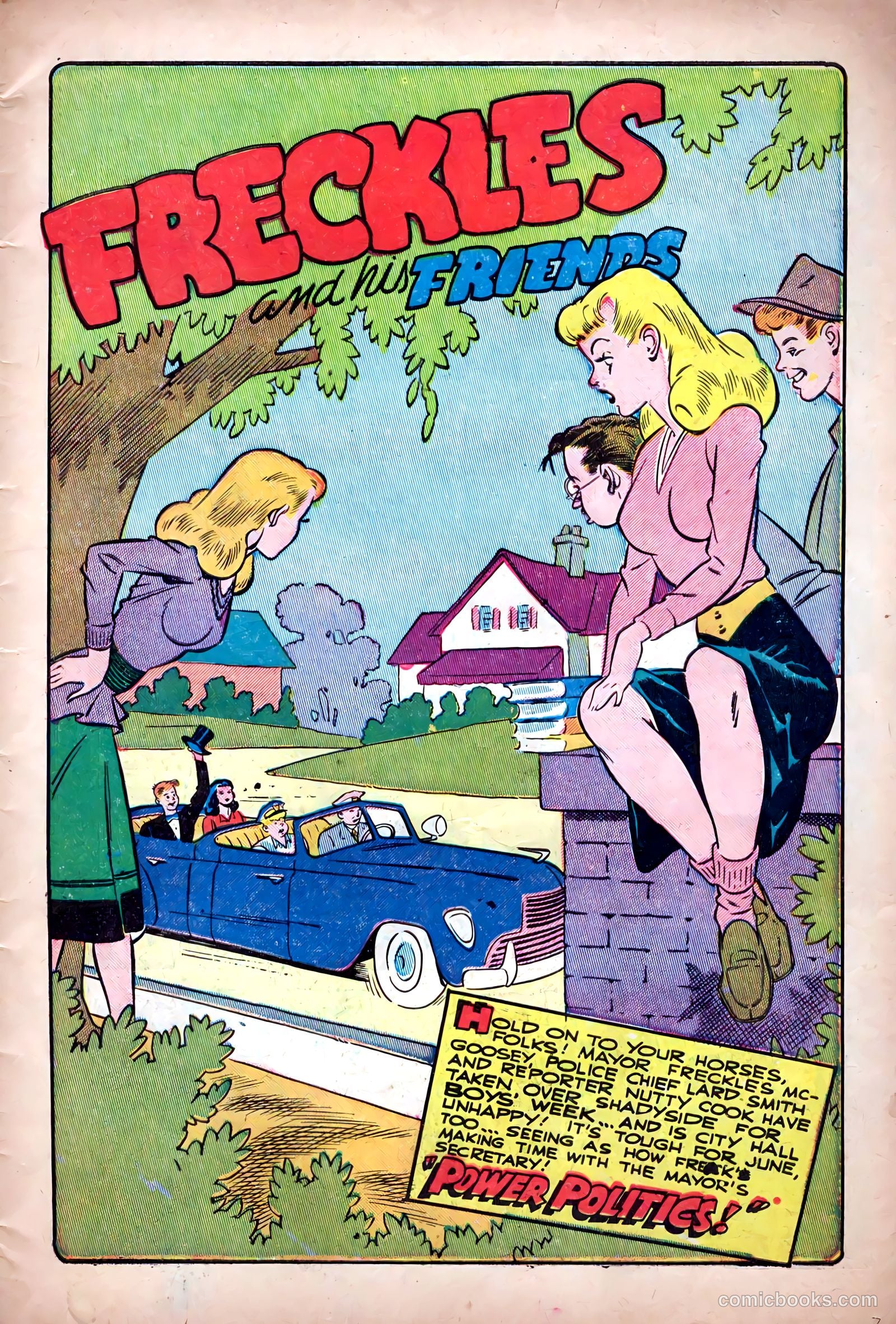 Freckles and His Friends #9 (1949) — page 3 of 52
