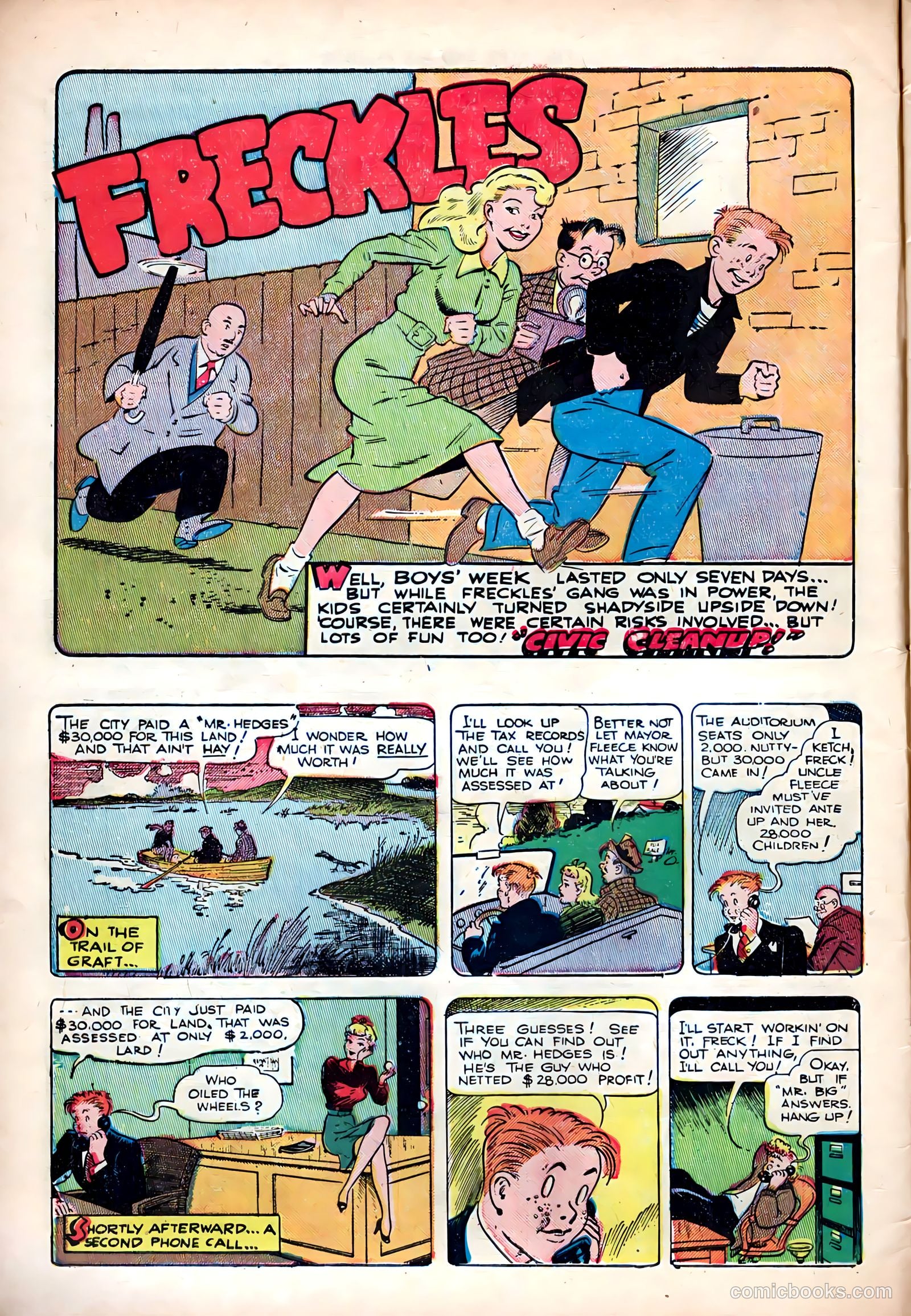 Freckles and His Friends #9 (1949) — page 10 of 52