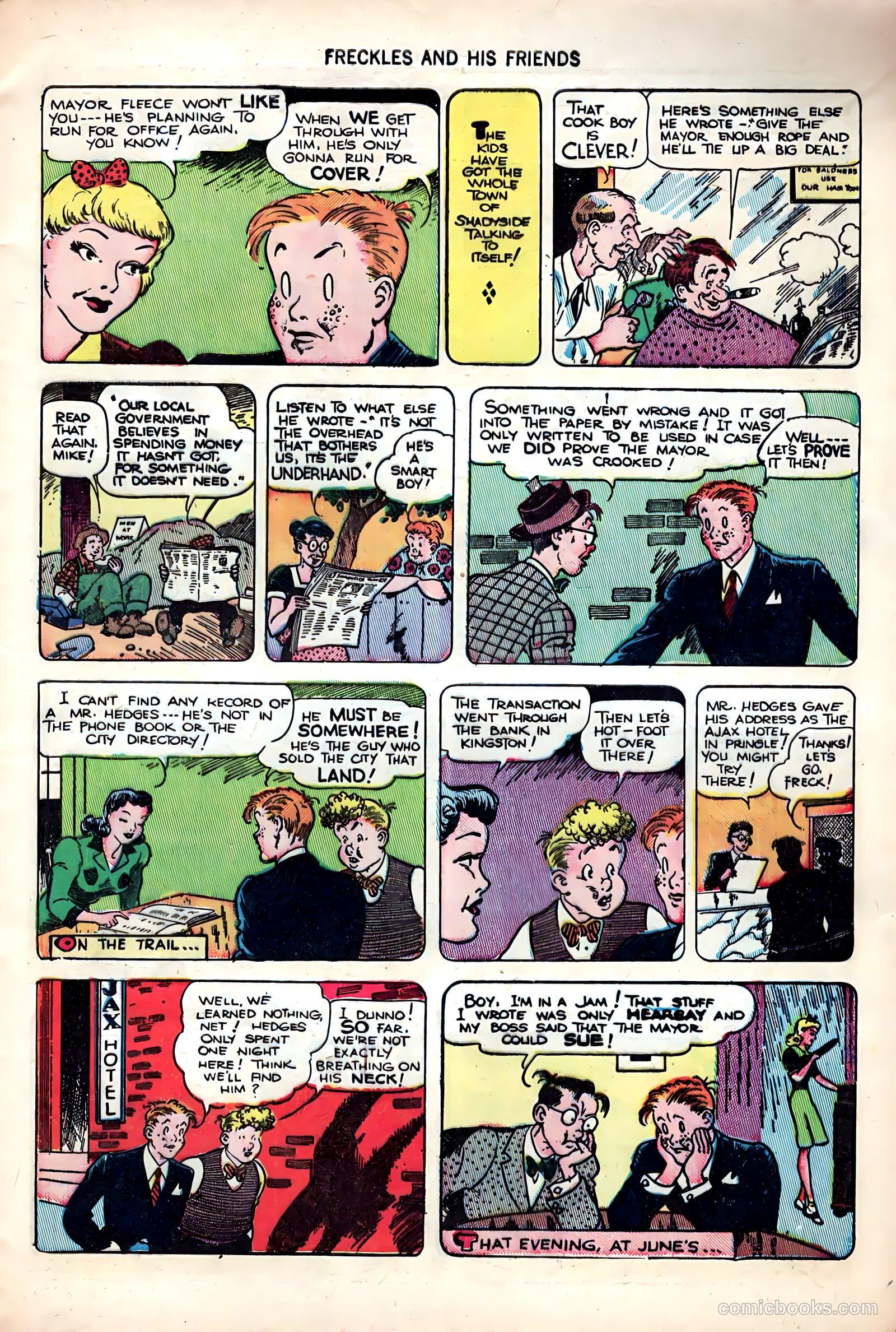 Freckles and His Friends #9 (1949) — page 11 of 52